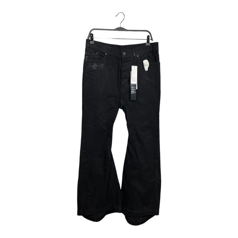 JULIUS/Bootcut Pants/2/Cotton/BLK/Flared Jet Pants