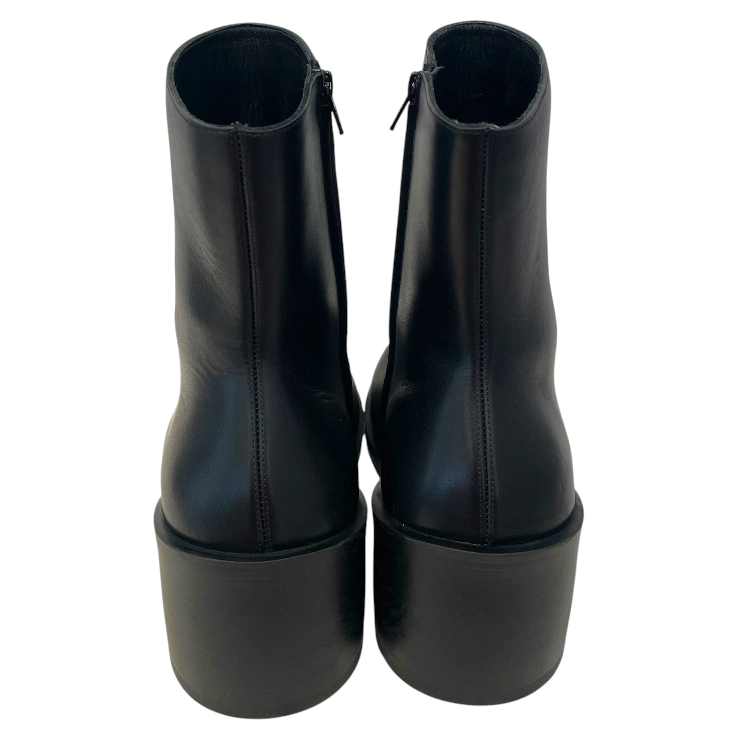 BALENCIAGA/Booties/EU 40/Leather/BLK/HUMMER BOOTIE view 2