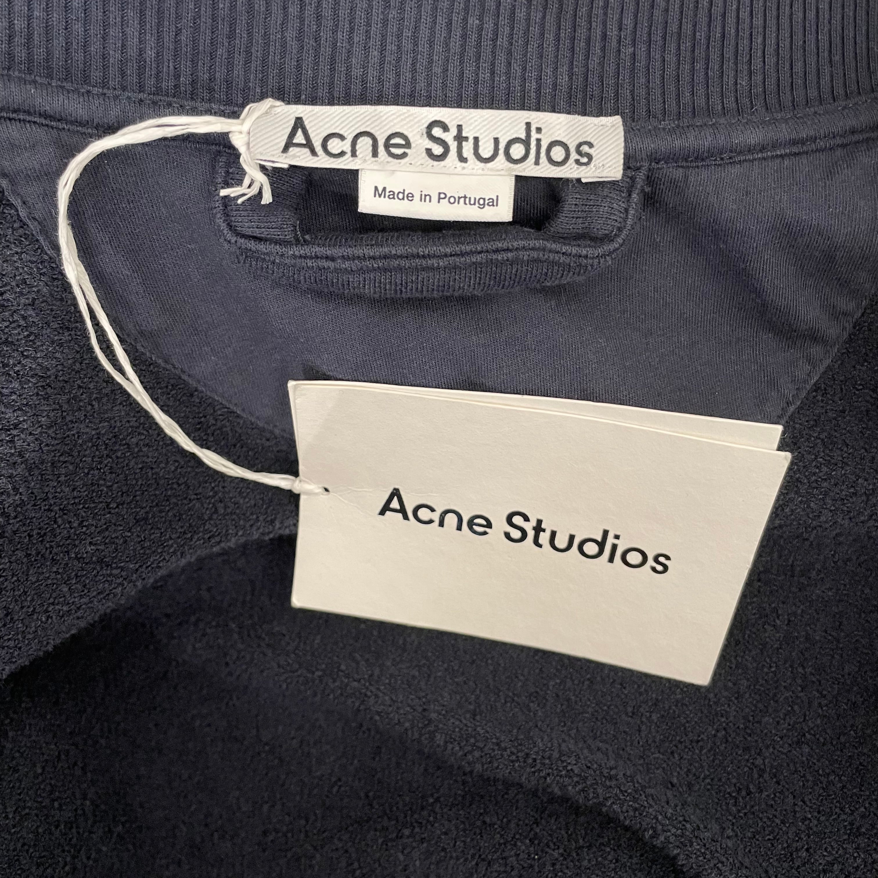 Acne Studios/Tops/L/Cotton/NVY/stockholm 1996 zip up view 3