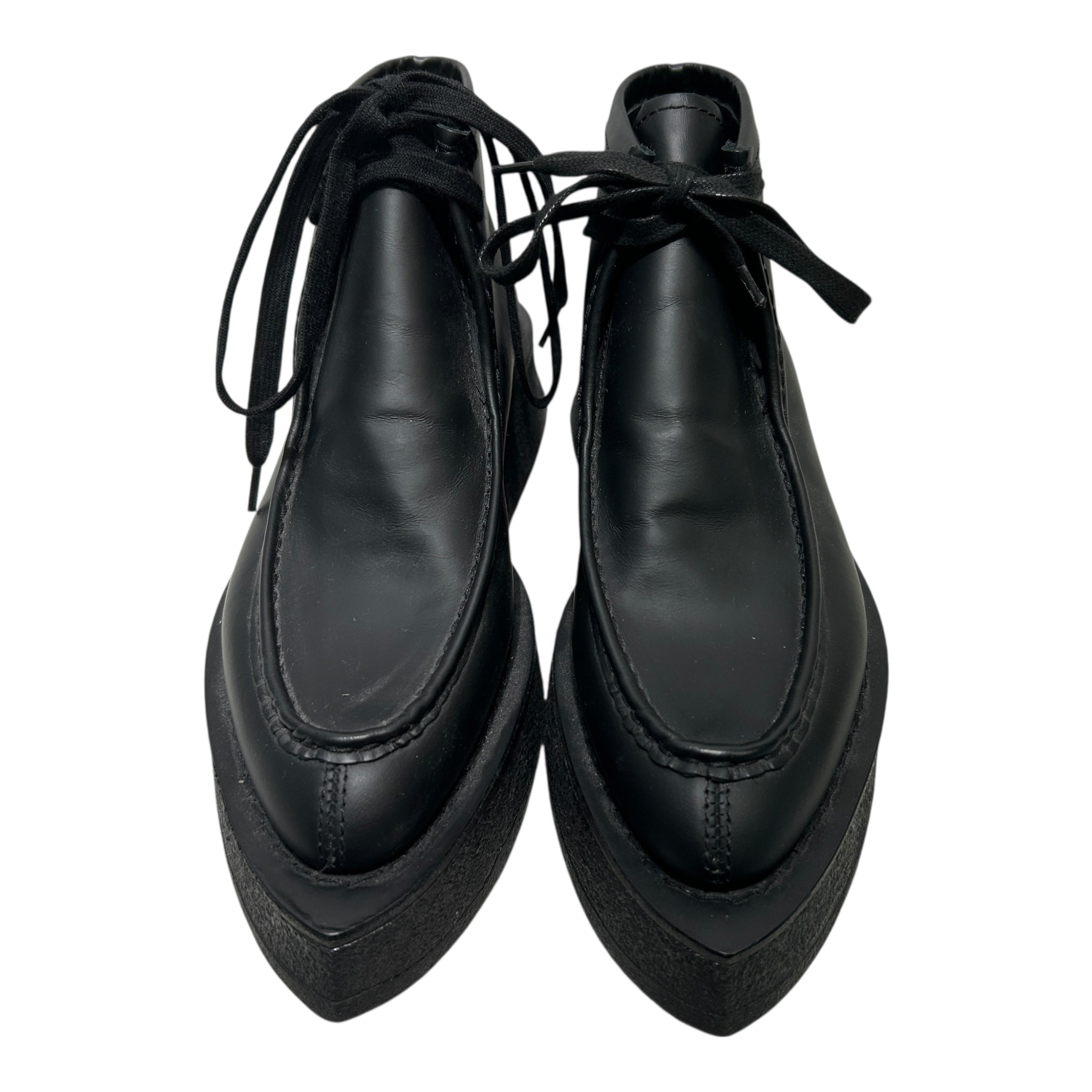 Maison Margiela/Boots/EU 37/Leather/BLK/Pointed Toe Platform Boots view 3