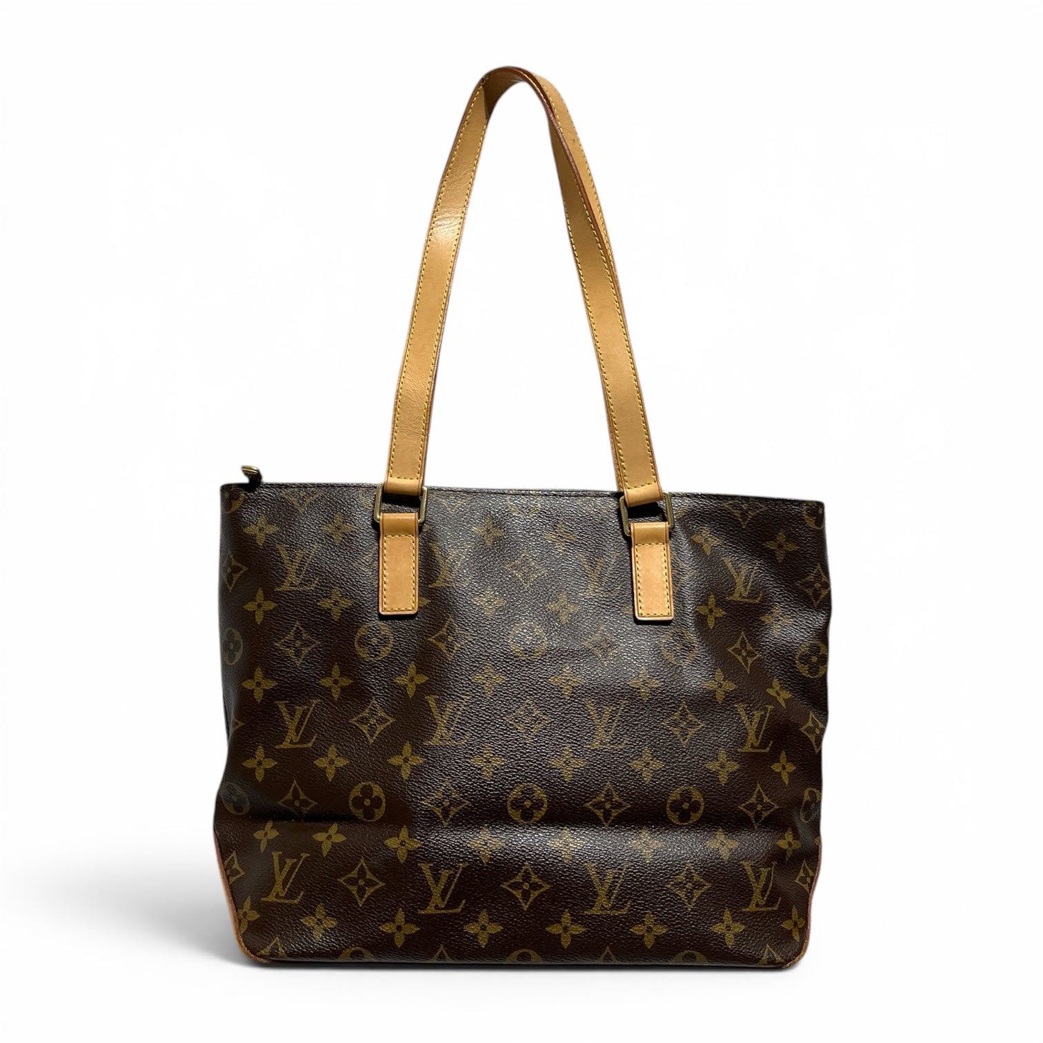 LOUIS VUITTON/Hand Bag/Graphic/Leather/BRW/LUCA BROWN TOTE SMALL view 2