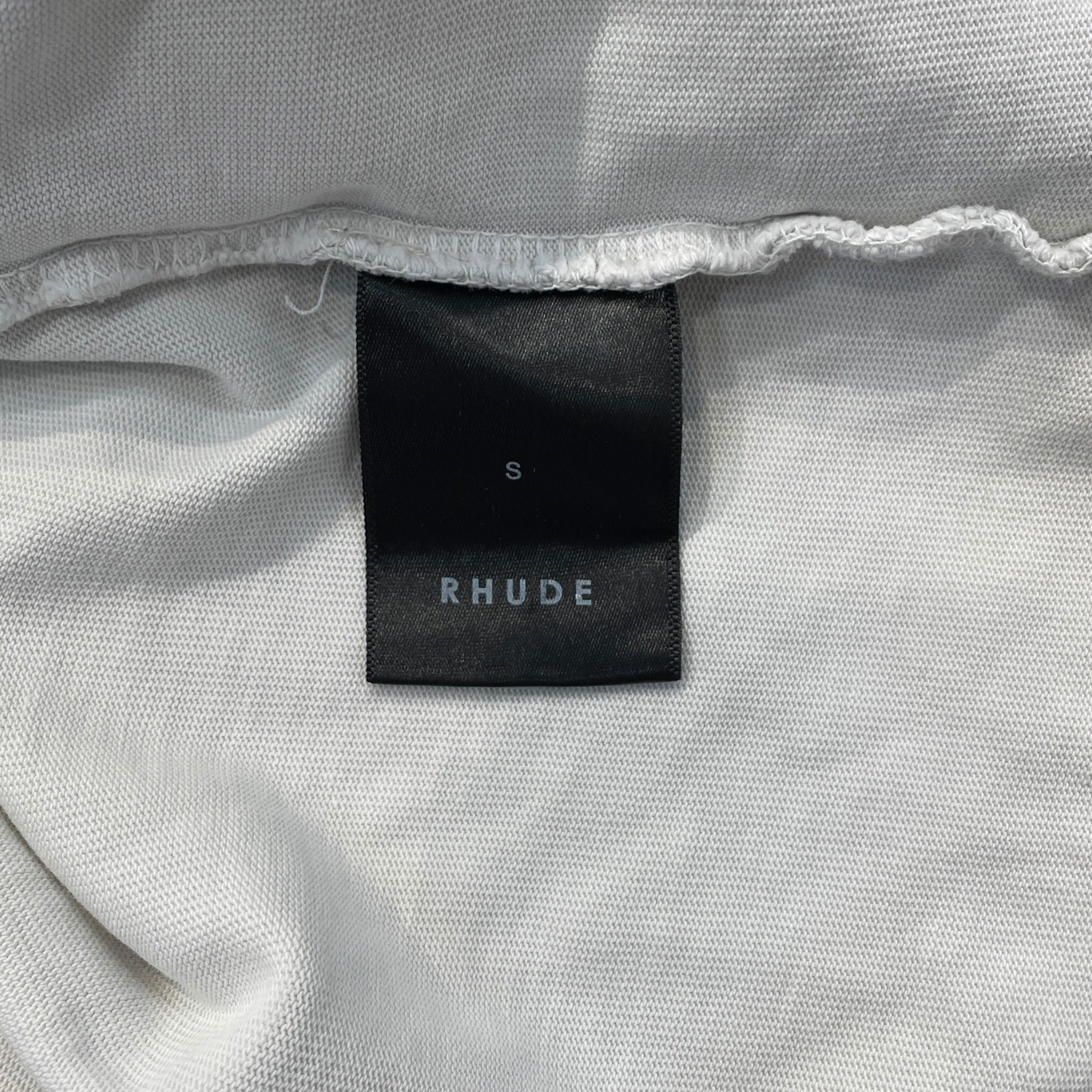 RHUDE/RHUDE/T-Shirt/S/Cotton/WHT/ view 4