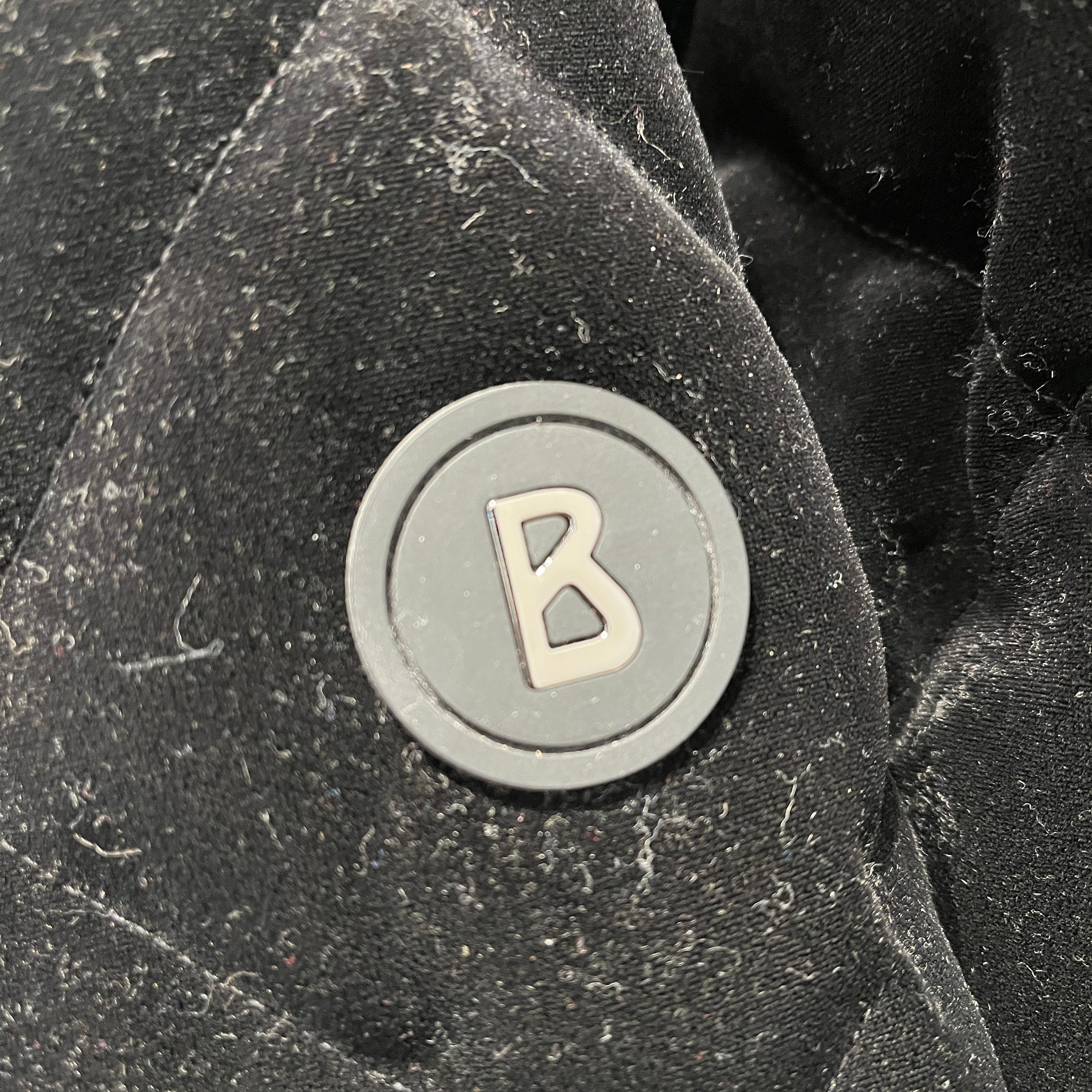Bogner/Puffer Jkt/L/Nylon/BLK/velvet quilted detachable hood view 6