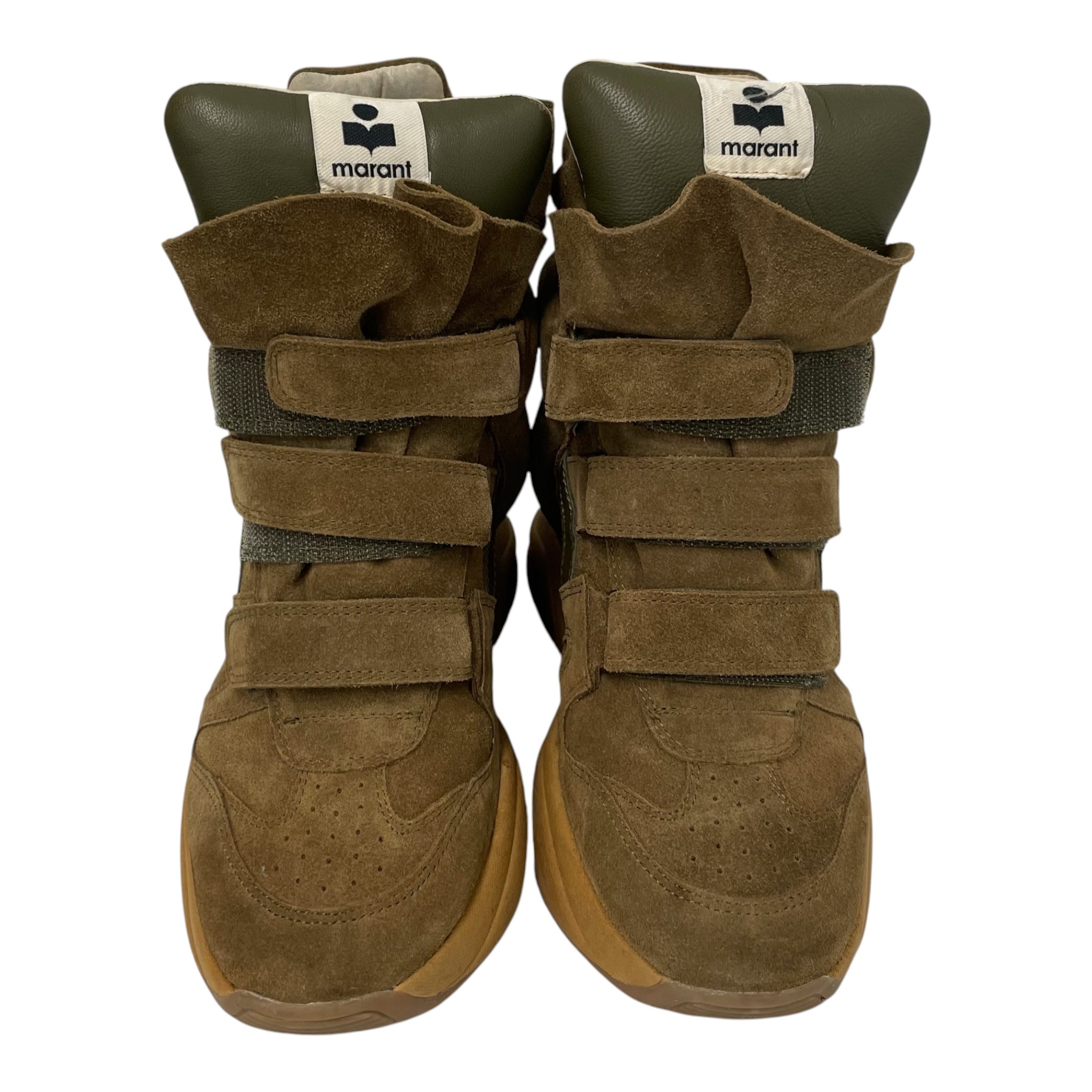 ISABEL MARANT/Hi-Sneakers/US 7.5/Cotton/BRW/ view 4