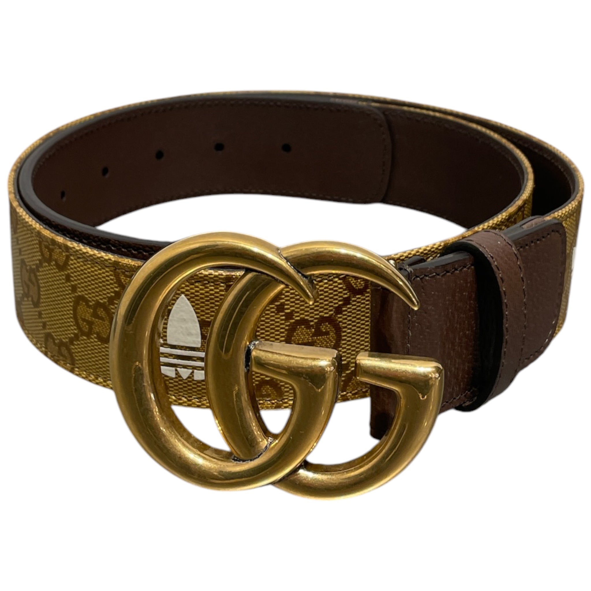 GUCCI/adidas/Belt/Monogram/CML/GG Marmont Belt view 1