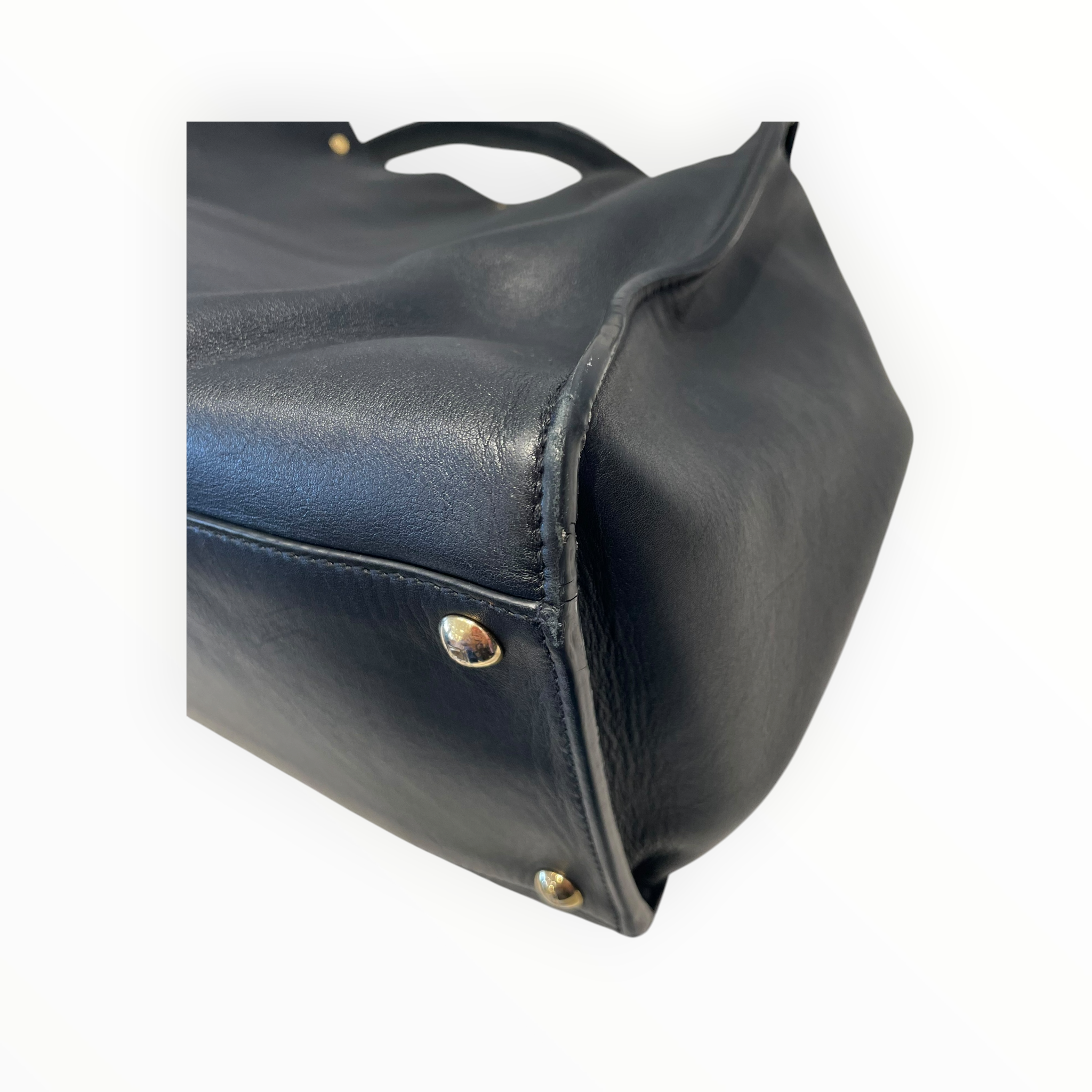FENDI/Tote Bag/Leather/BLK/Peekaboo X-Lite Large Tote view 10