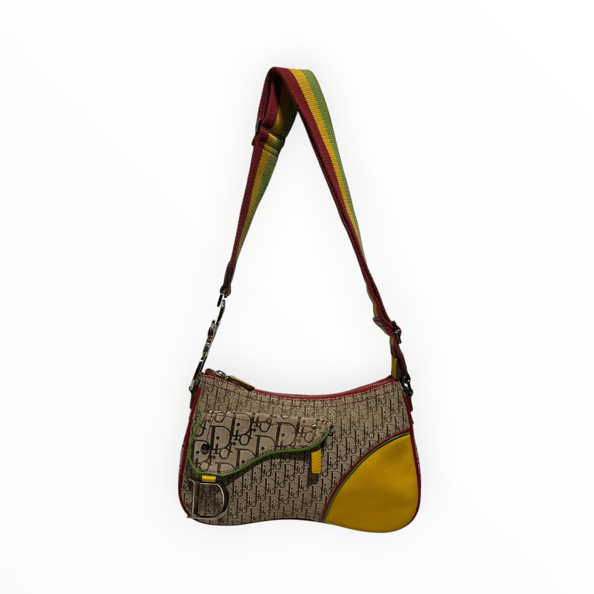 Christian Dior/Hand Bag/All Over Print/Cotton/BEG/Rasta Trotter view 1