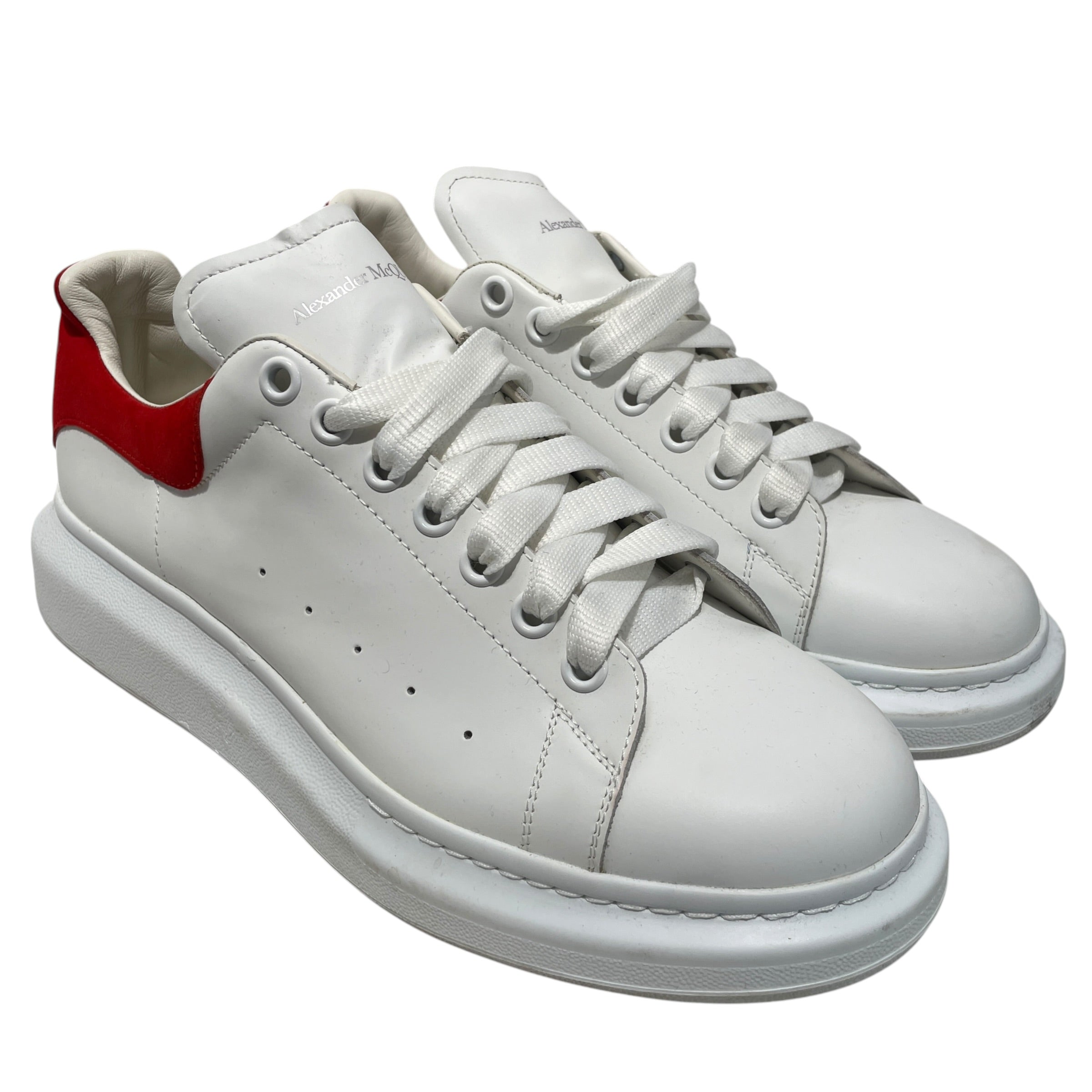 Alexander McQueen/Low-Sneakers/US 11/Acrylic/WHT/OVERSIZED view 1