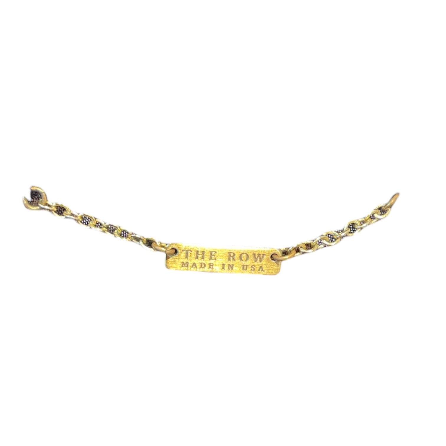 The Row/LS T-Shirt/S/Cotton/BLK/gld chain collar view 3