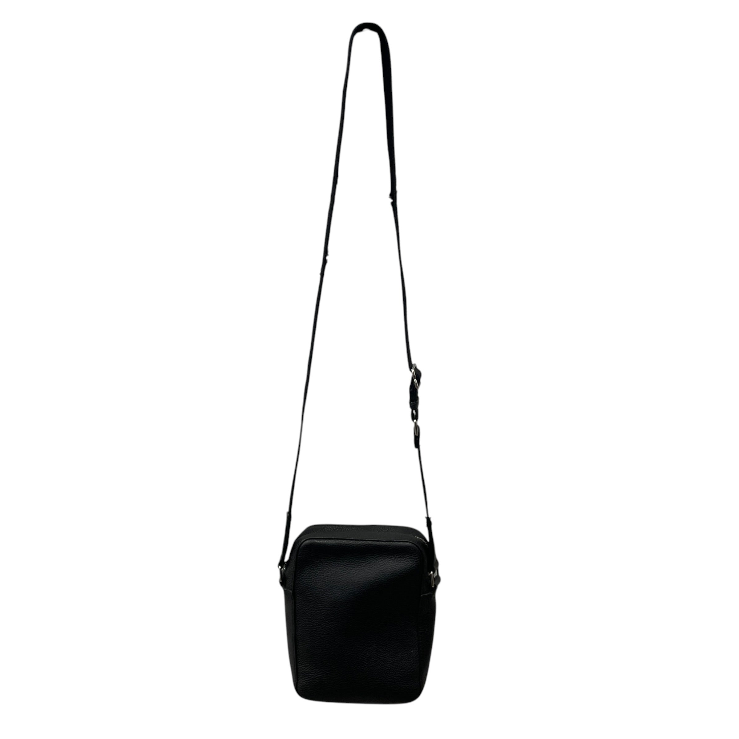 BURBERRY LONDON/Cross Body Bag/Graphic/Leather/BLK/ view 2