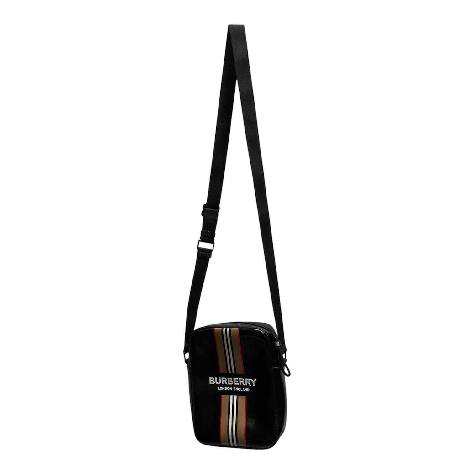 BURBERRY LONDON/Cross Body Bag/Polyester/BLK/ view 1