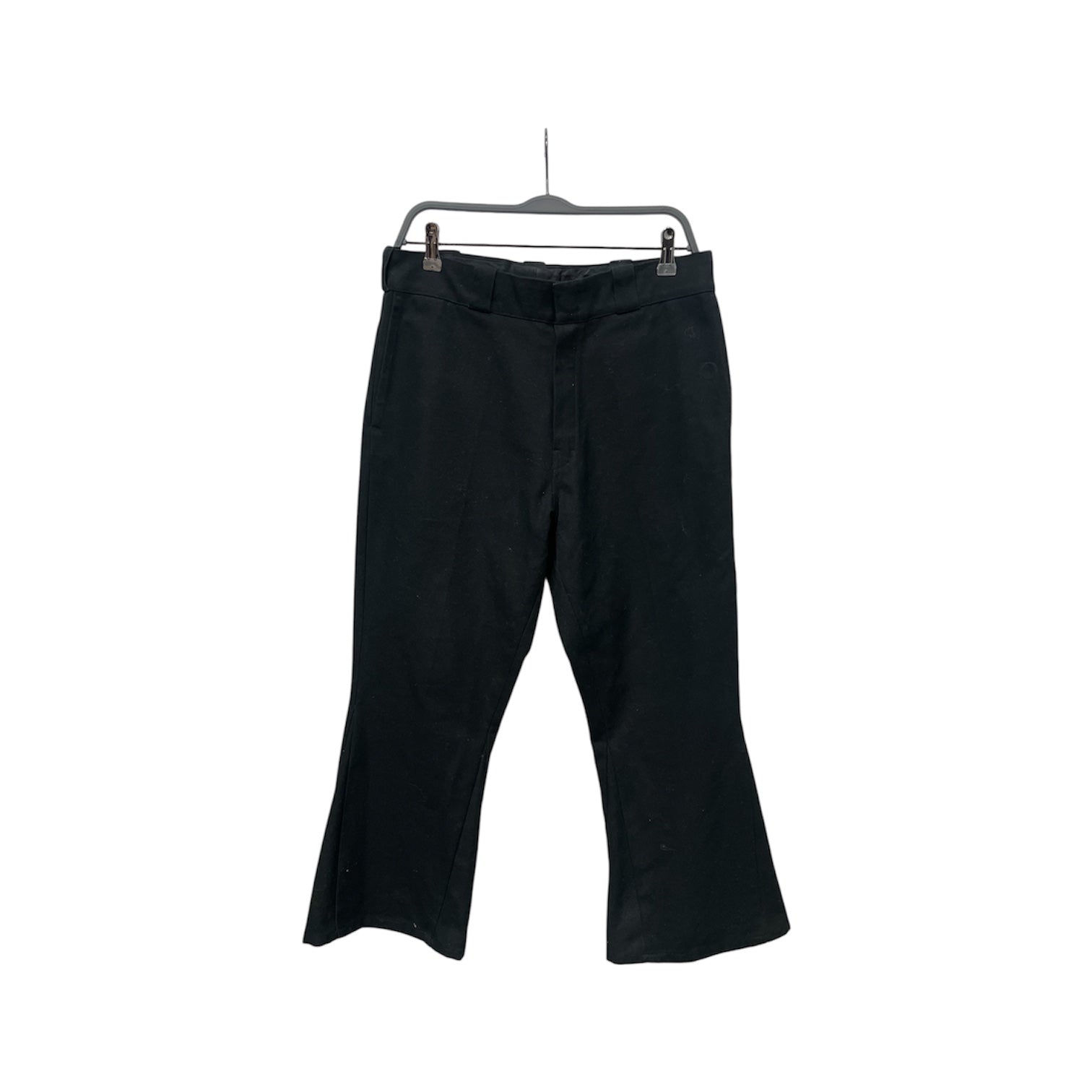 RAF SIMONS/Bootcut Pants/48/Denim/BLK/short flares ss21 view 1