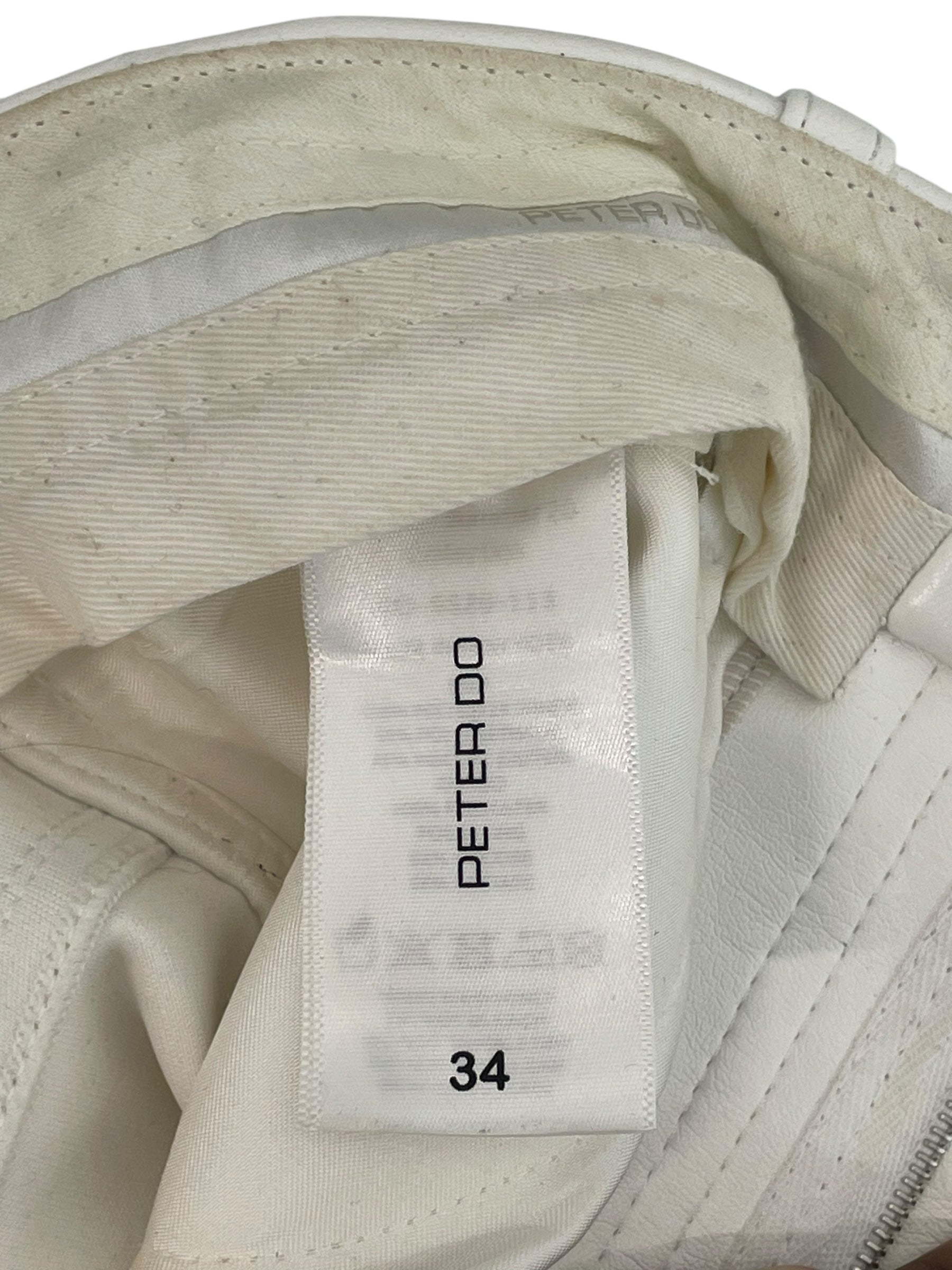 PETER DO /Straight Pants/34/Polyester/WHT/PD - SS20 - 113 view 4