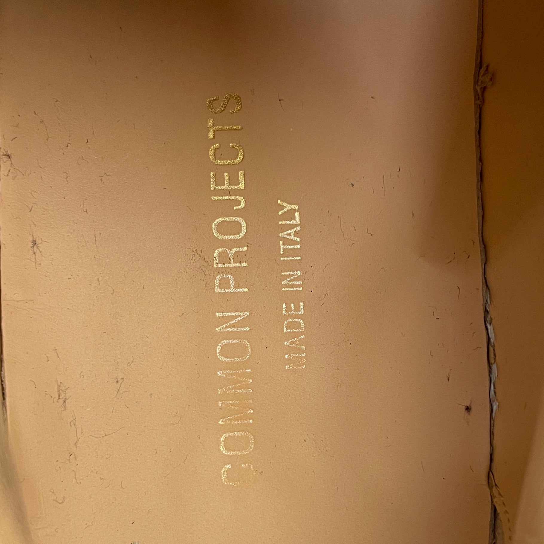 COMMON PROJECTS/Low-Sneakers/EU 43/Leather/BEG/2214 view 4