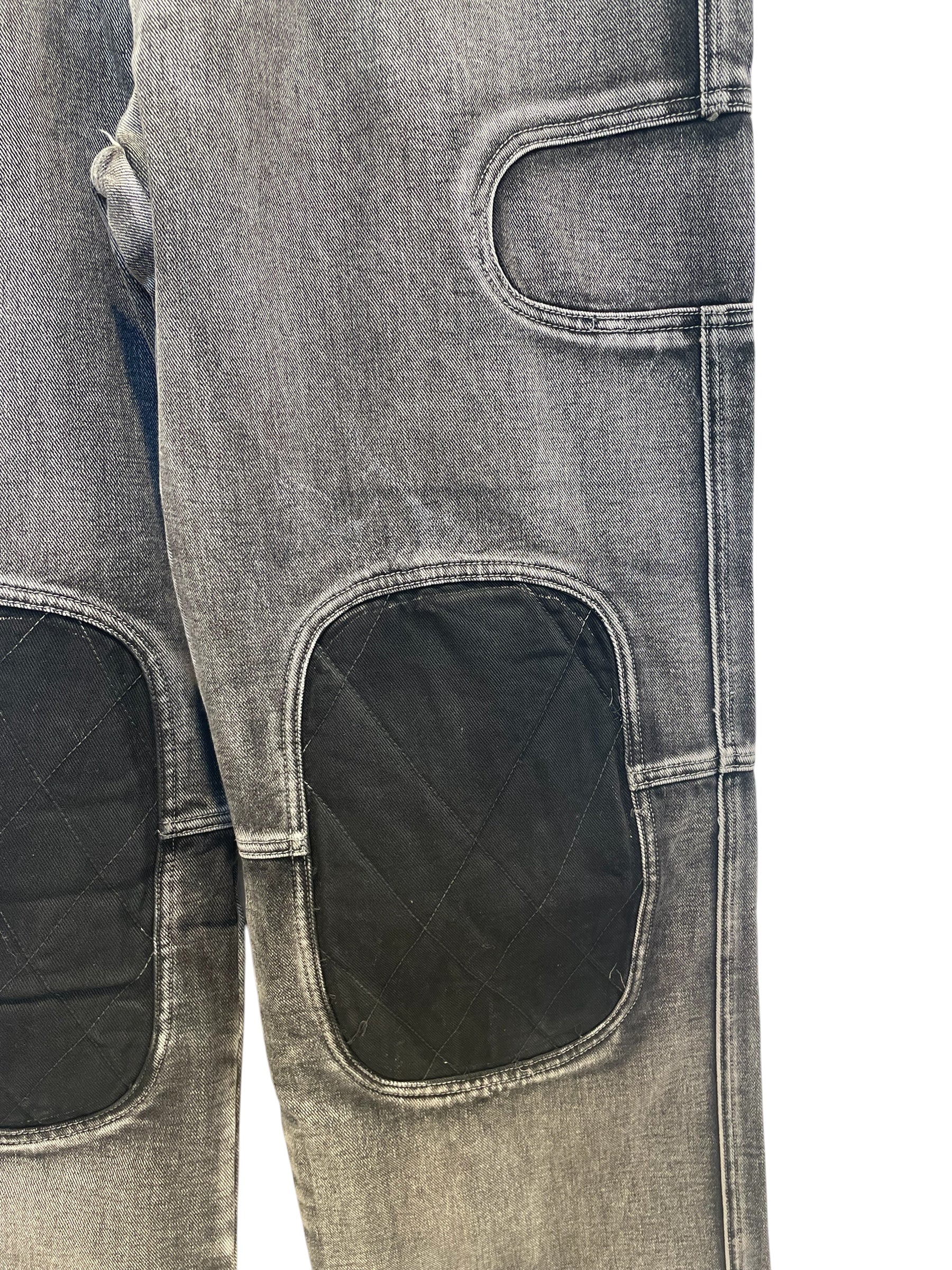 Vale/Pants/36/Denim/BLK/BKR KNESS BLK BAGGY view 4