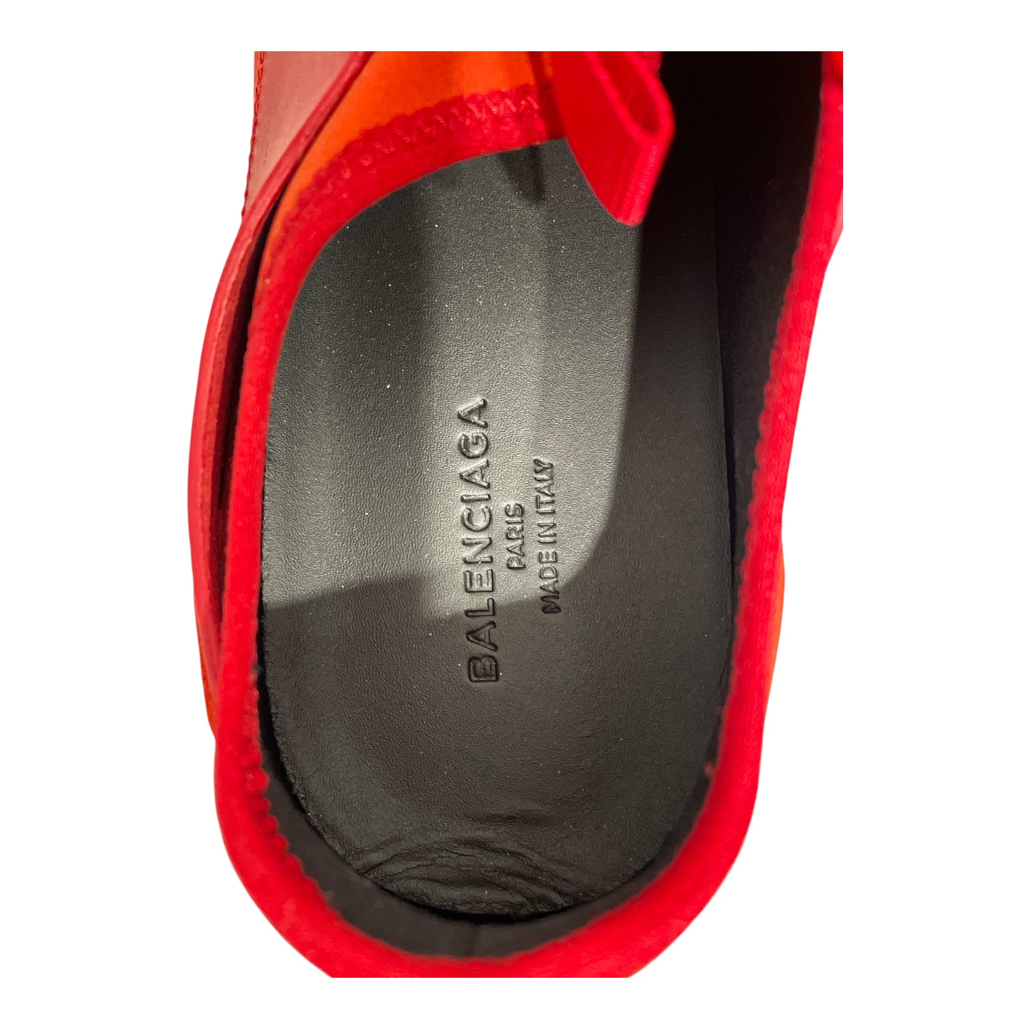 BALENCIAGA/Low-Sneakers/EU 45/RED/Race Runner Sneaker view 3