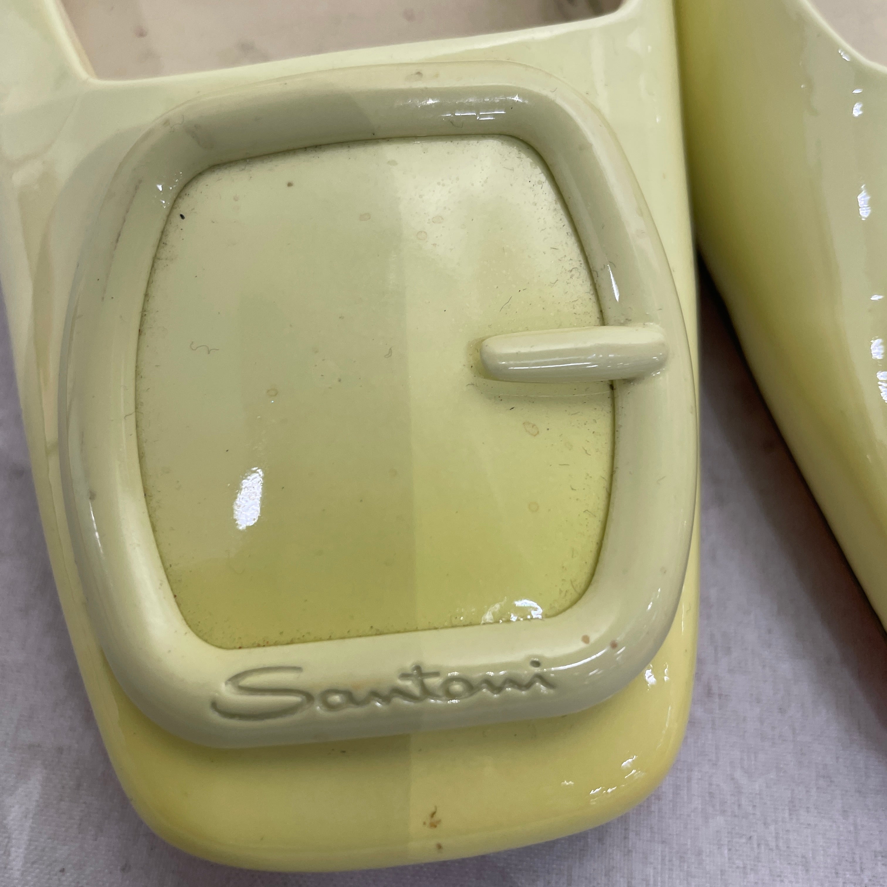 Santoni/Heels/UK 5/Leather/YEL/ view 4