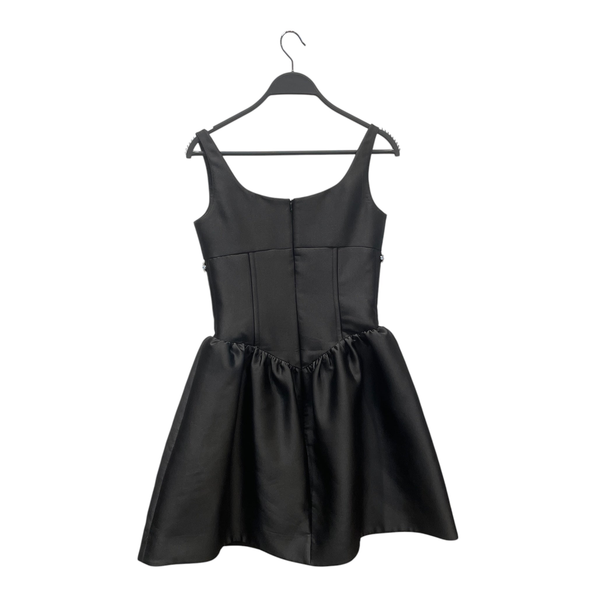 SHUSHU/TONG/SL Dress/XS/Polyester/BLK/CHEST GEMS view 2