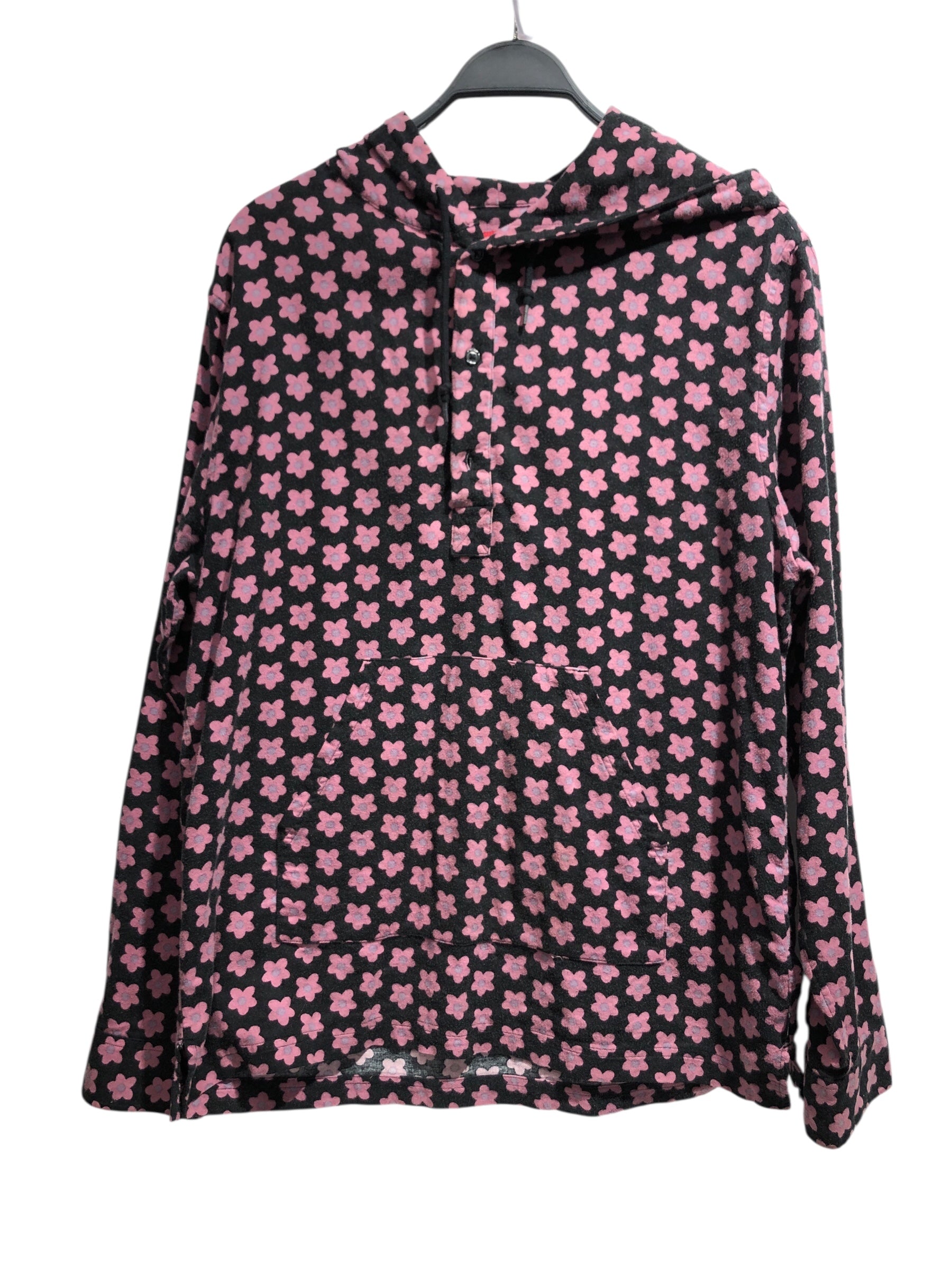 Supreme/Hoodie/M/Floral Pattern/Cotton/PNK/ view 1