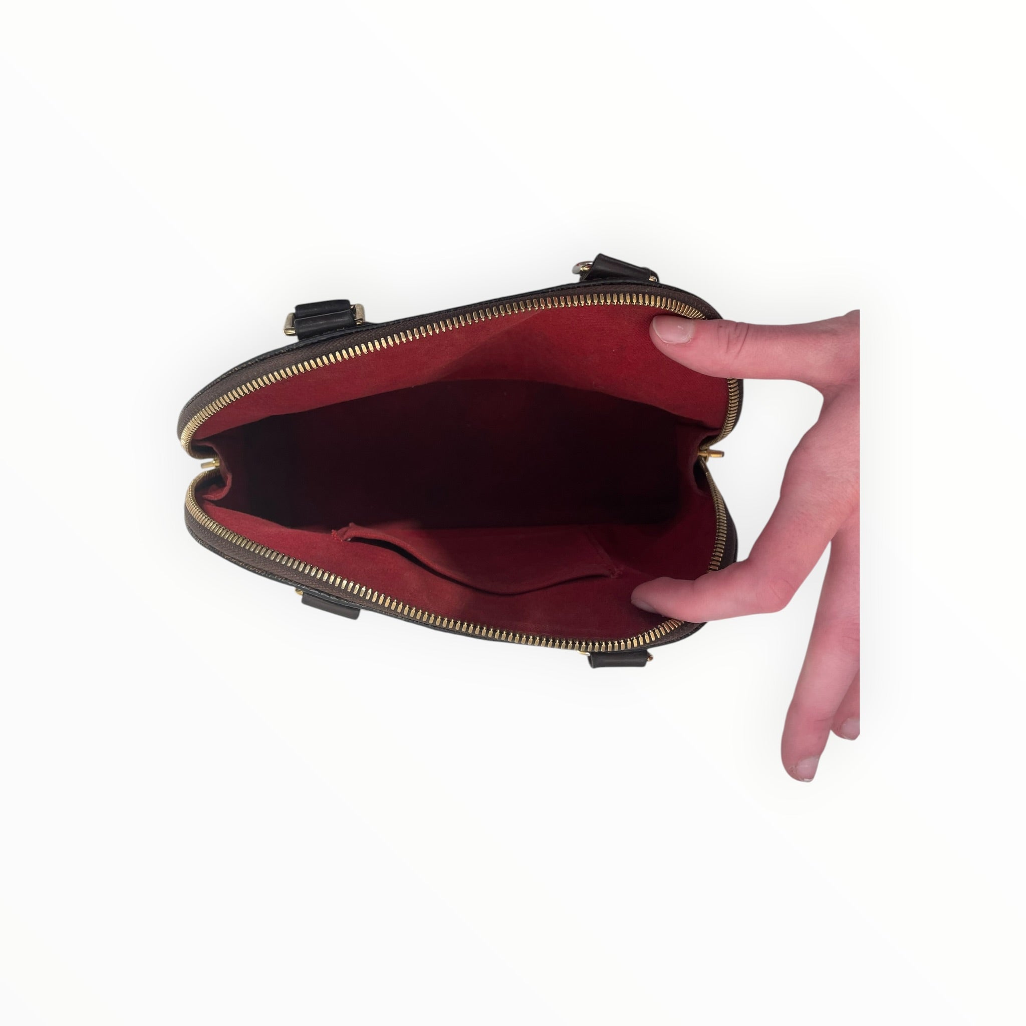 LOUIS VUITTON/Bag/Monogram/BRW/ALMA BB view 3