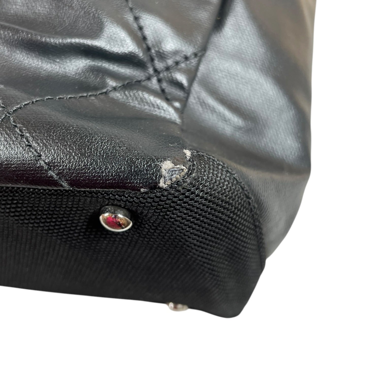 CHANEL/Hand Bag/Leather/BLK/SMALL PARIS-BIARRITZ view 11