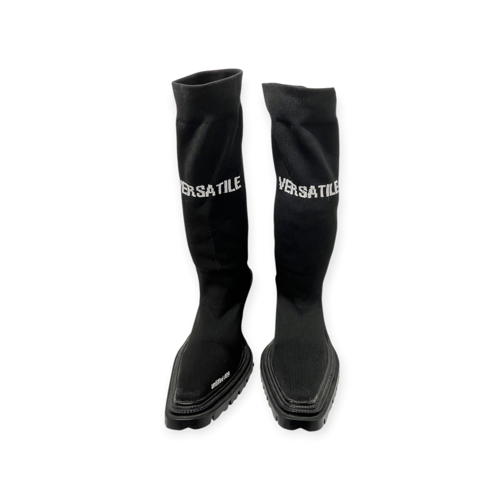 untitlab/Boots/EU 38/Cotton/BLK/'VERSATILE' SOCK BOOT view 1