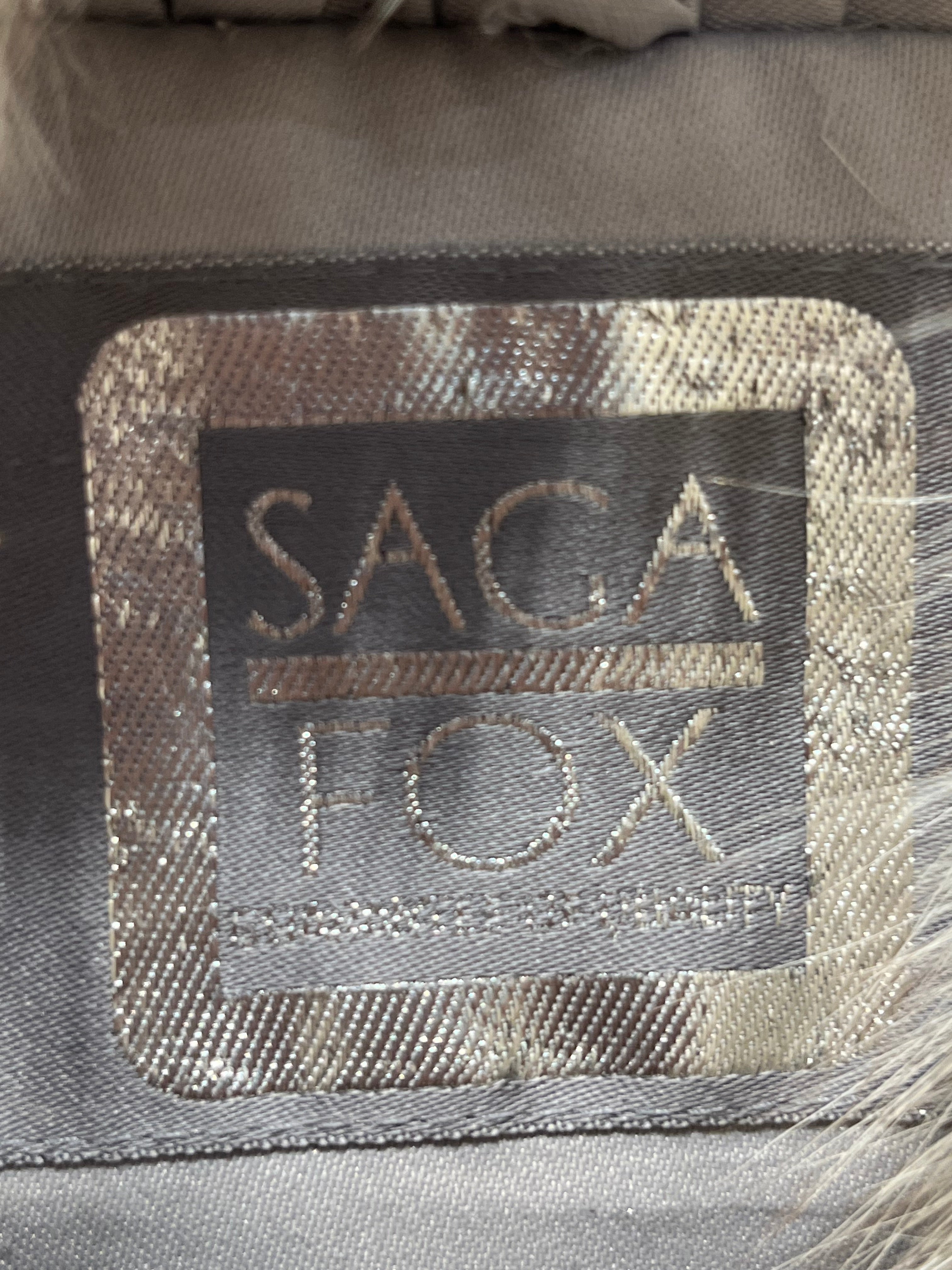 SAGA FOX/Coat/S/Fur/CRM/SAGA FOX MINK FUR COAT view 3