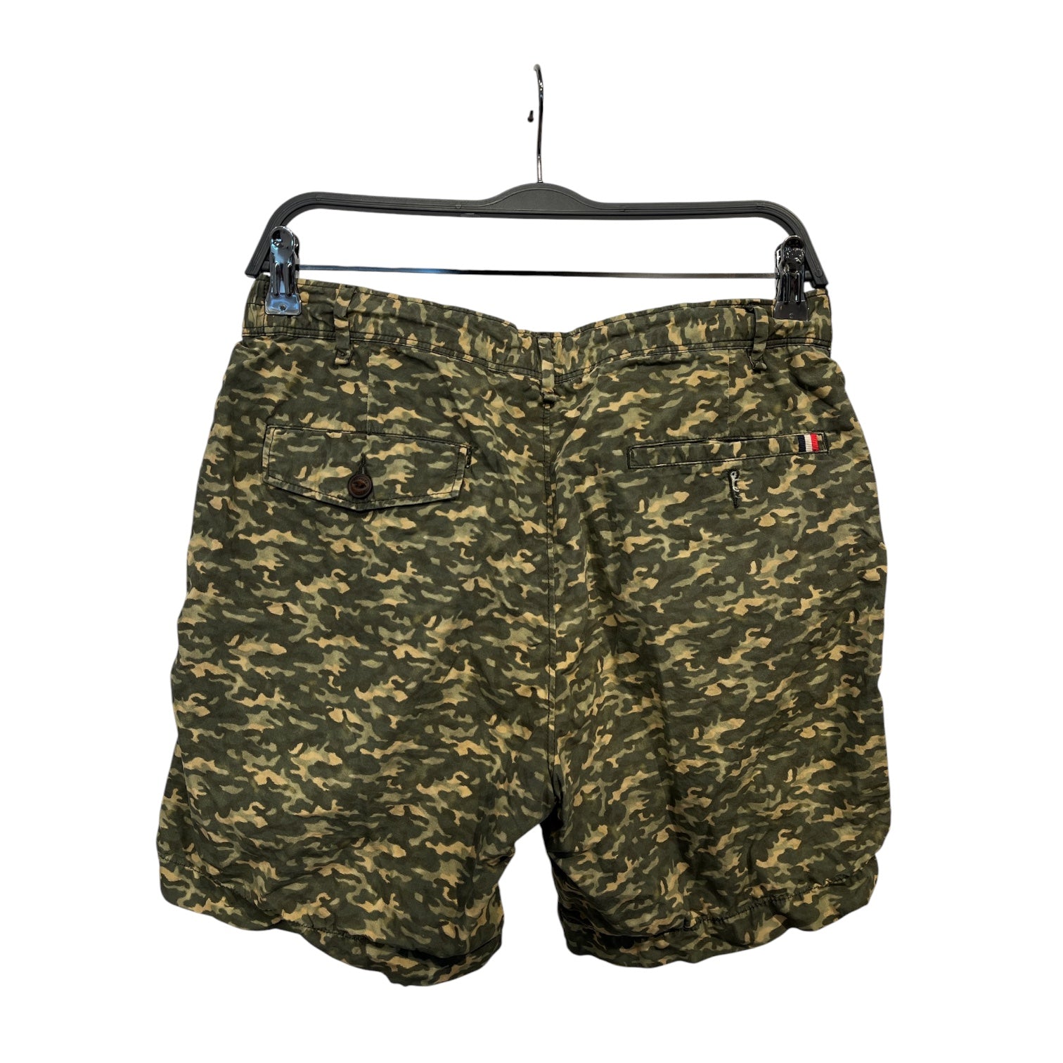 MONCLER/Shorts/48/Cotton/GRN/Camouflage/camo 5in inseam shorts view 2