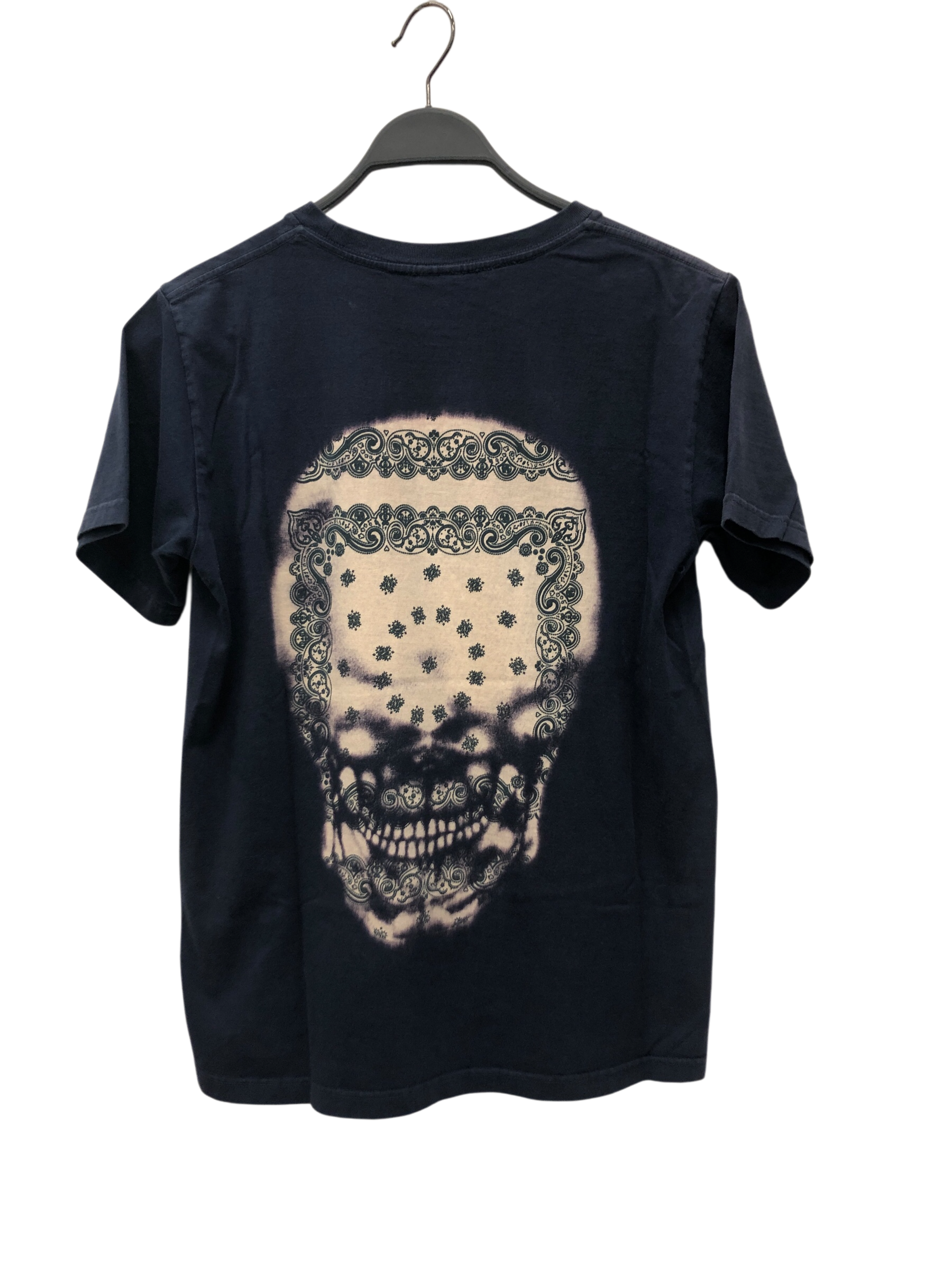 NUMBER (N)INE/T-Shirt/2/Cotton/BLU/BANDANA SKULL DBL SIDED view 2