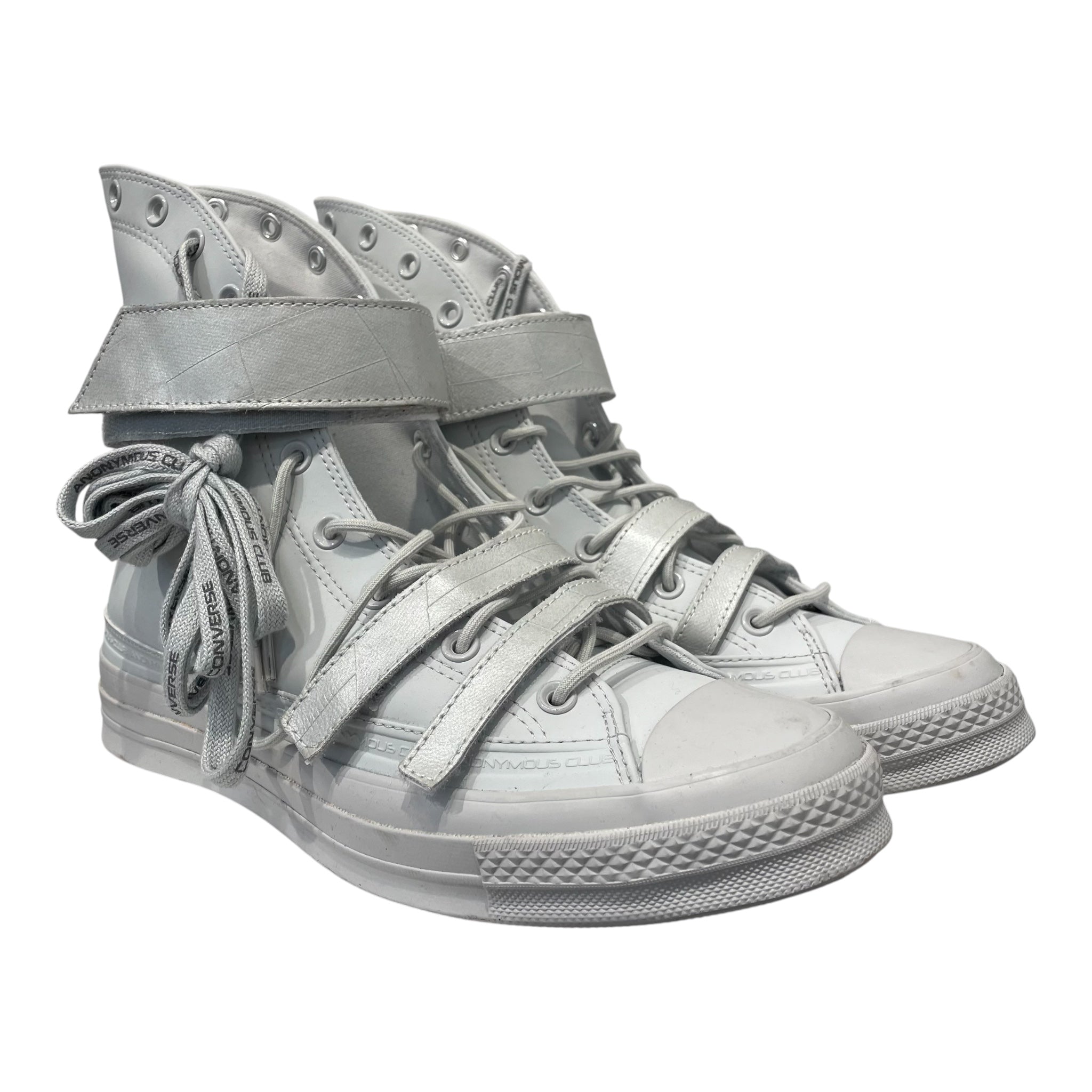 CONVERSE/ANONYMOUS CLUB/Hi-Sneakers/US 10.5/Leather/BLU/GLACIER GREY HIGH TOPS view 1