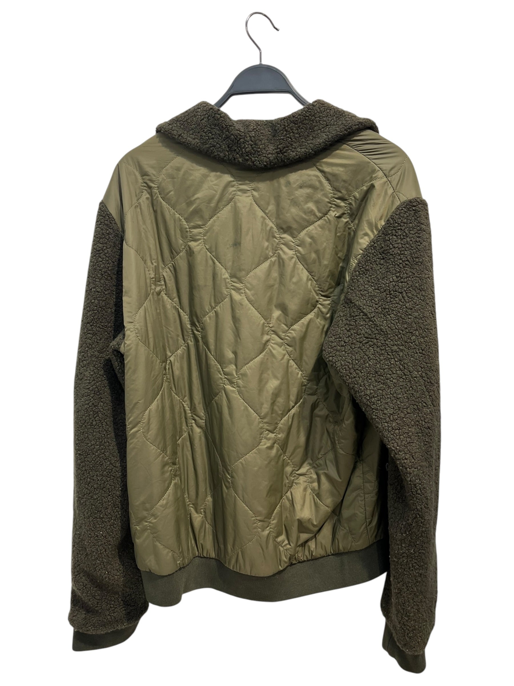 massimo alba/Jacket/L/Polyester/GRN/MILITARY INSP CUT&SEW-FLEECE view 2