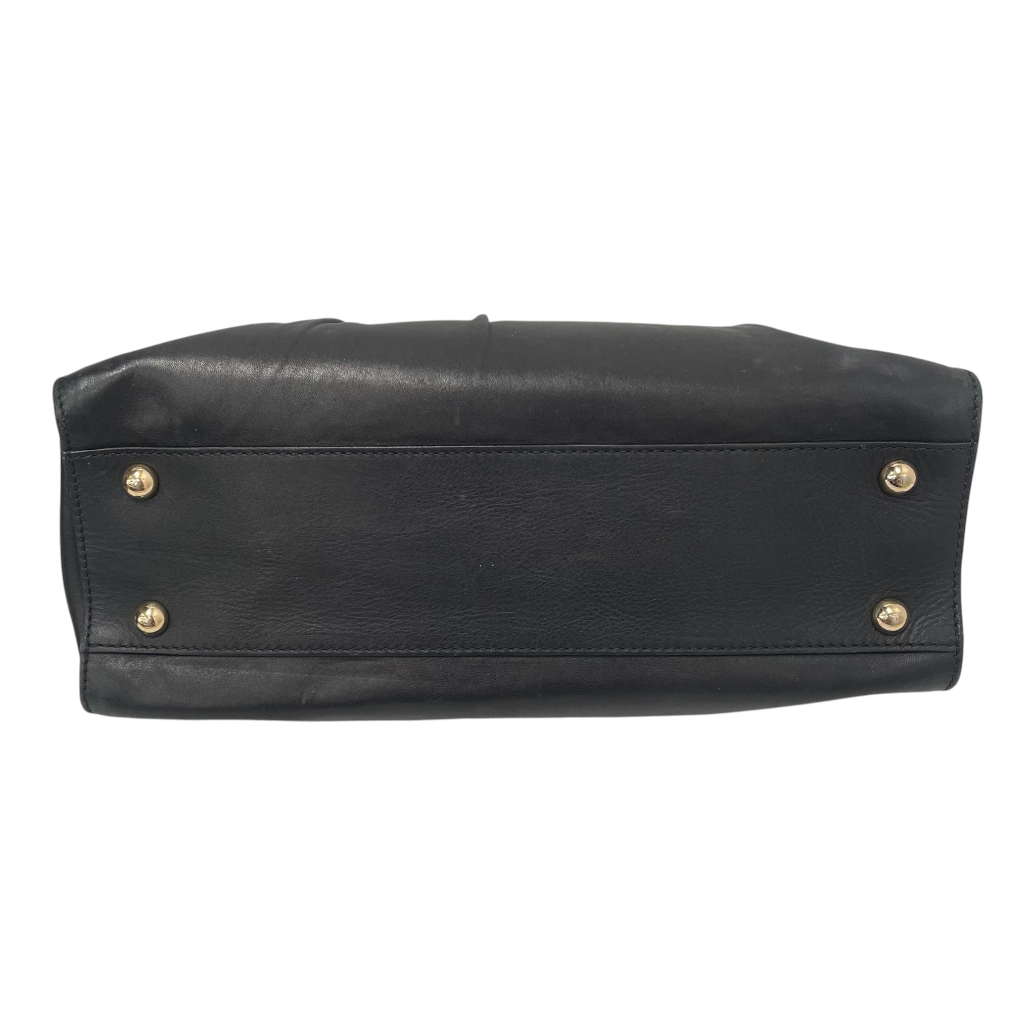 VALENTINO GARAVANI/Hand Bag/Leather/BLK/APHRODITE BIG BOW view 3