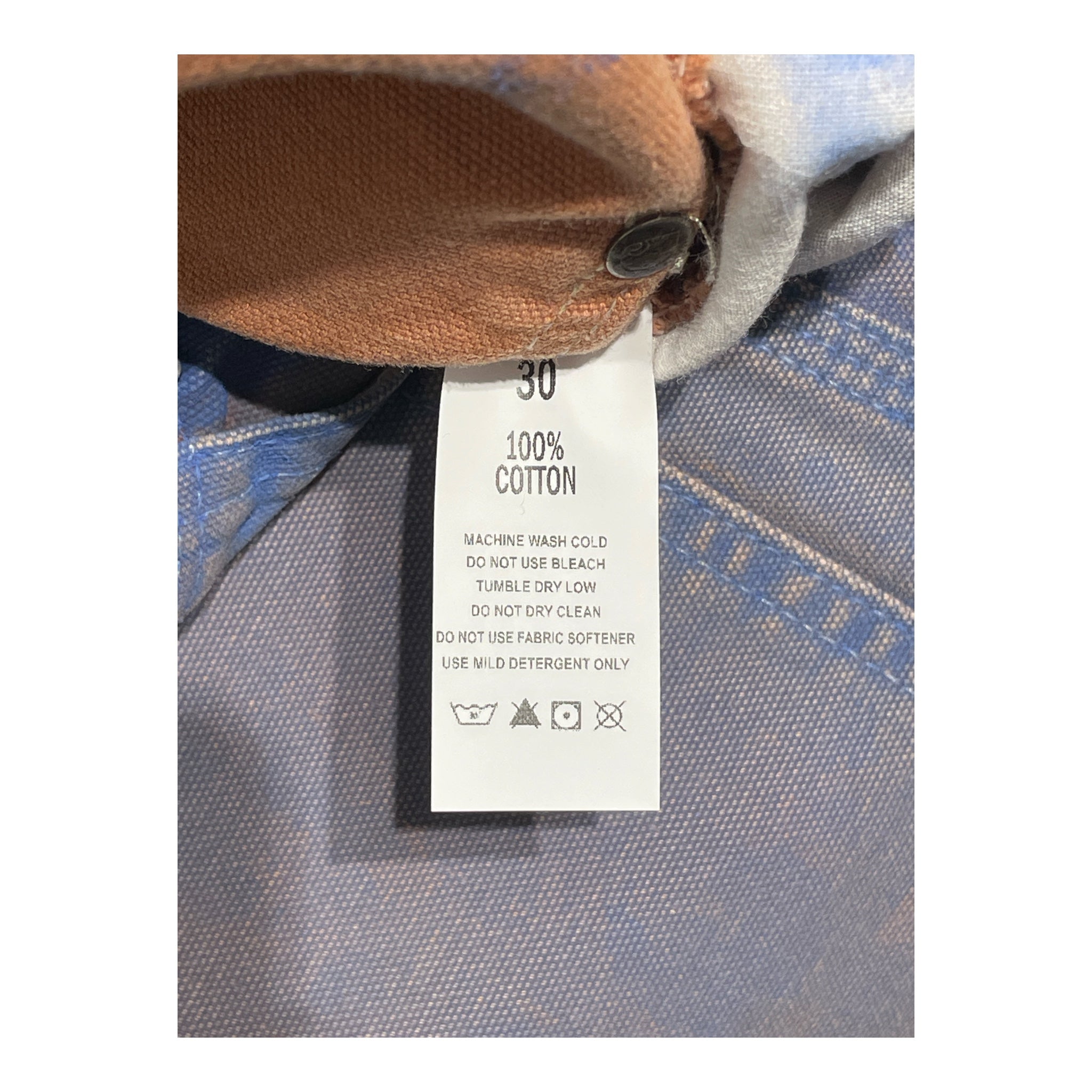 NOTSONORMAL/Carhartt/Cargo Pants/30/Cotton/IDG/Blue Working pants view 4