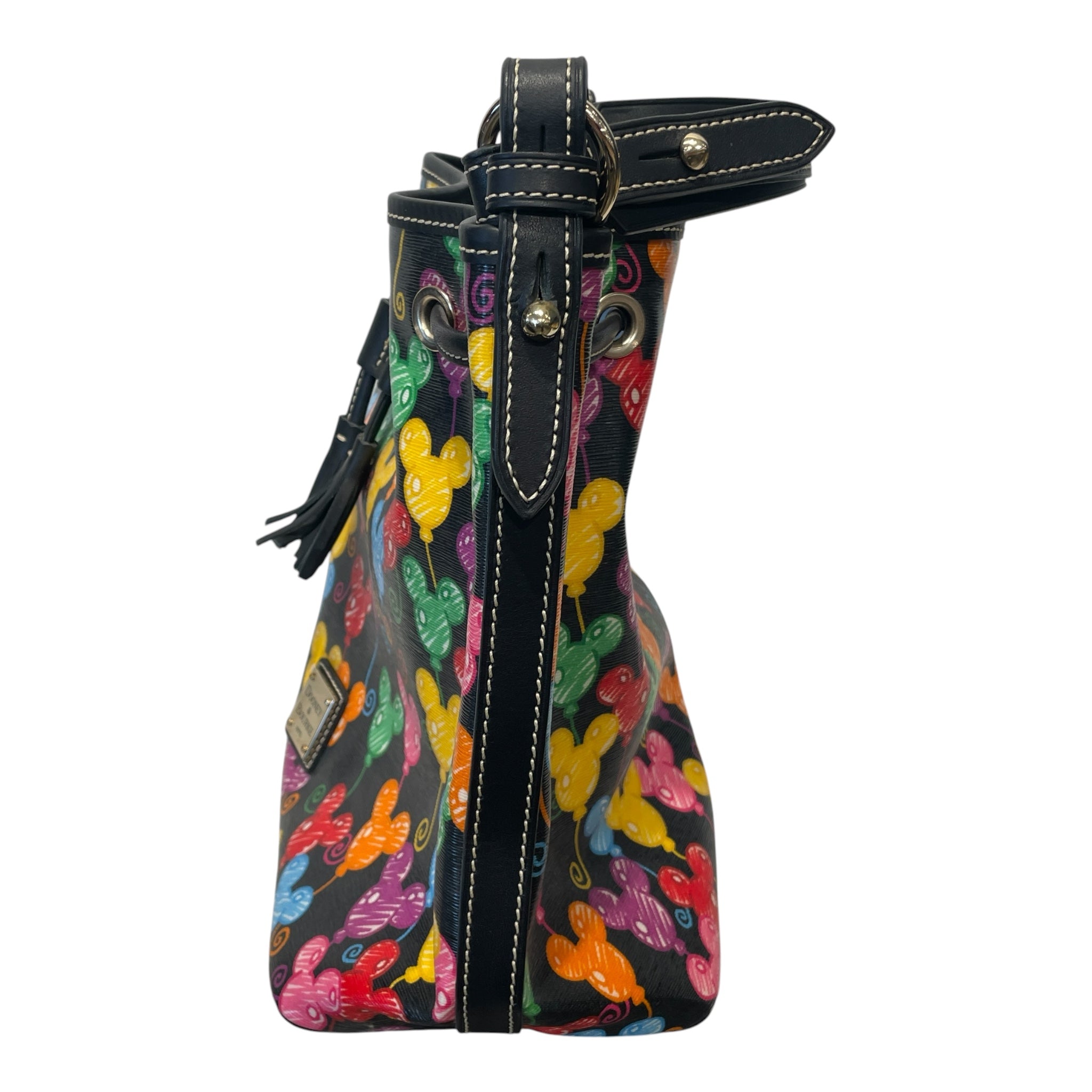 Dooney & Bourke/Disney/Hand Bag/All Over Print/Leather/BLK/DISNEY BALLOON view 5