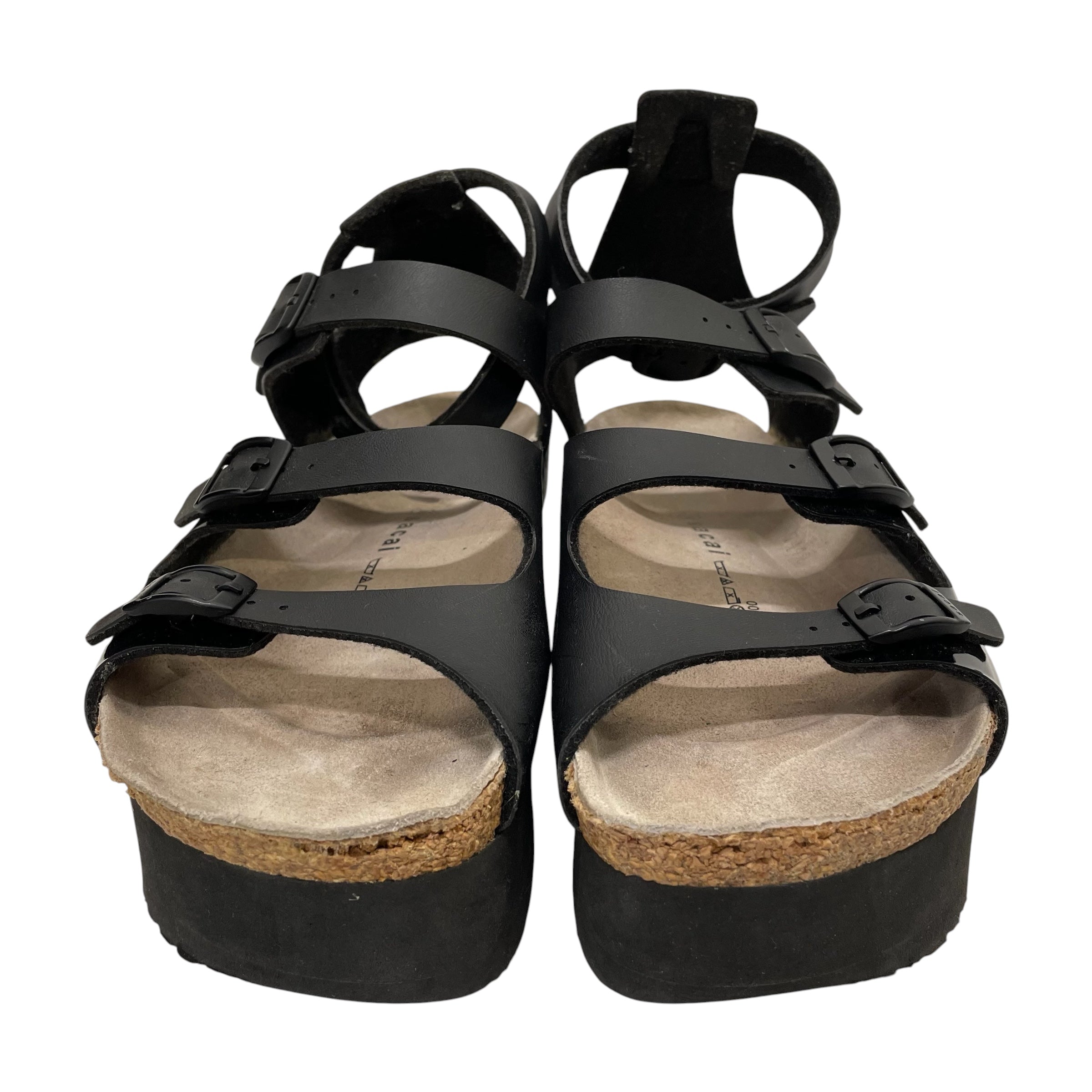 Sacai/Sandals/EU 39/BLK/Ankle Strap/ view 3