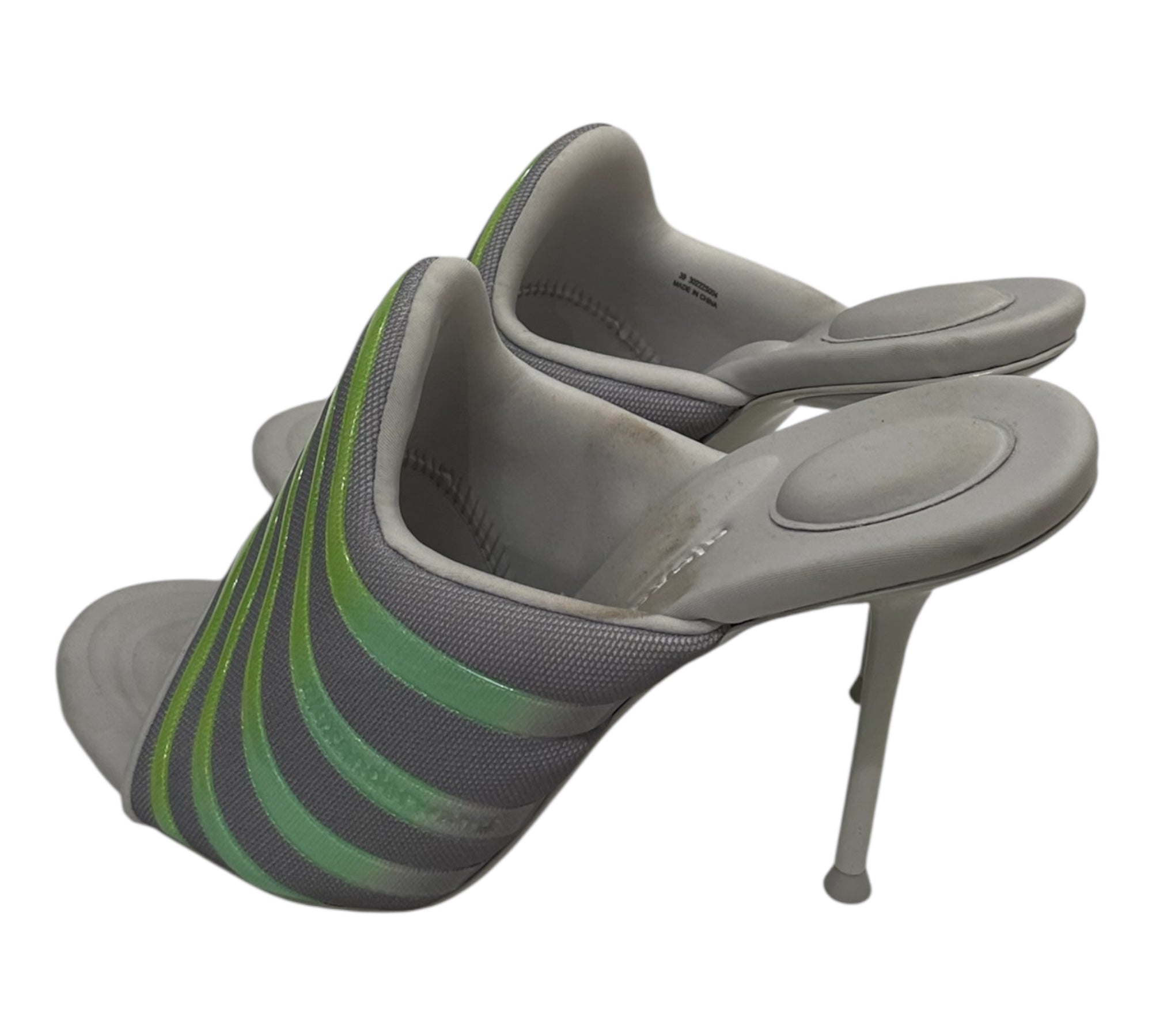 Alexander Wang/Heels/EU 39/Stripe/GRY/Sienna Sport GRY+GRN view 2