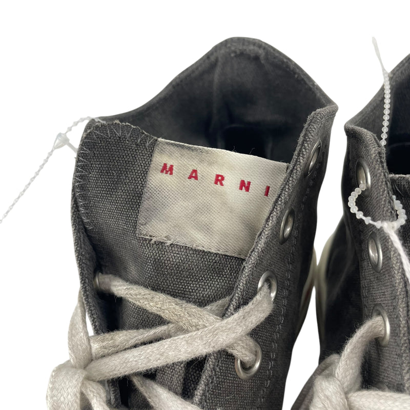 MARNI/Hi-Sneakers/EU 42/Cotton/GRY/FADED
