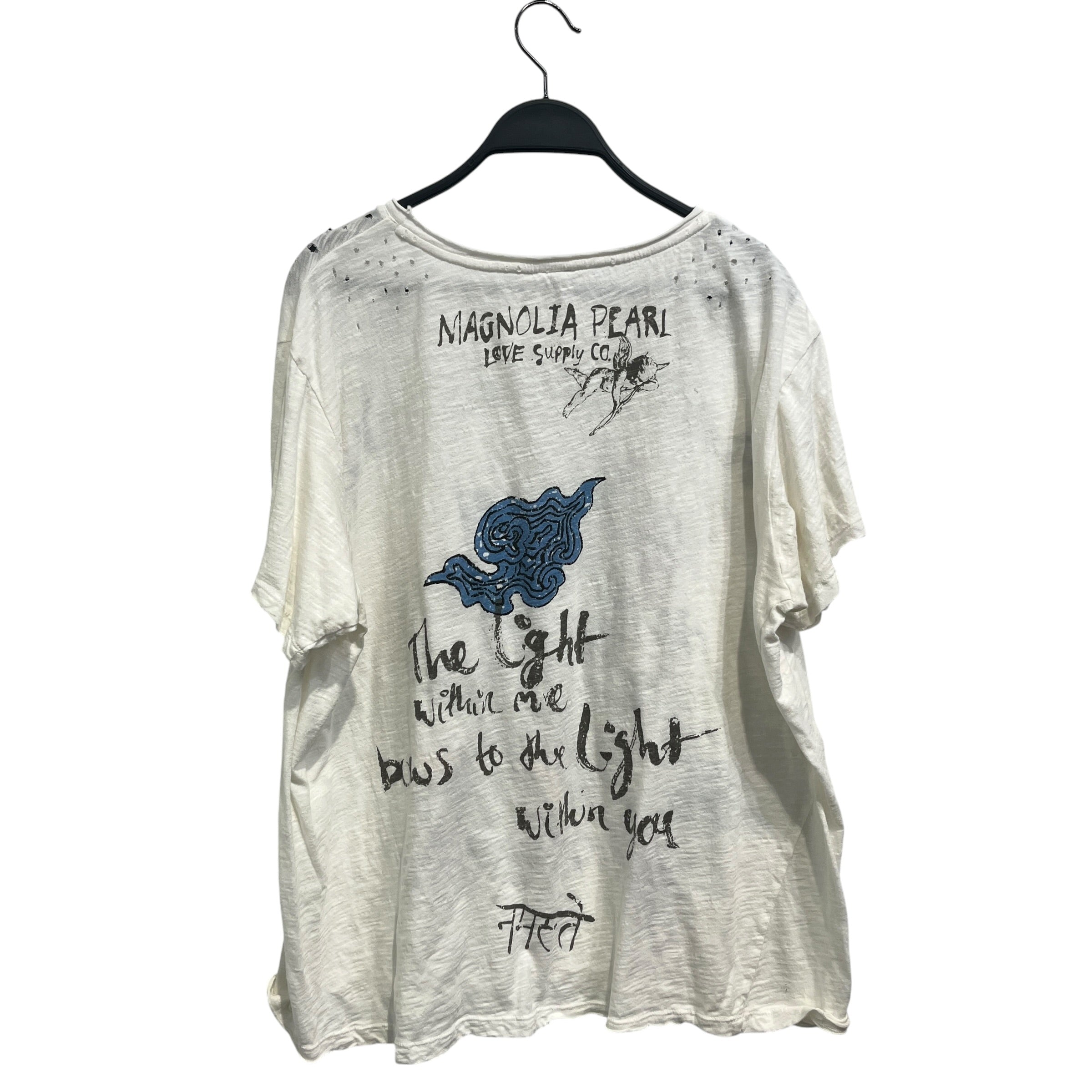 Magnolia Pearl/T-Shirt/Graphic/Cotton/WHT/Dragon view 2
