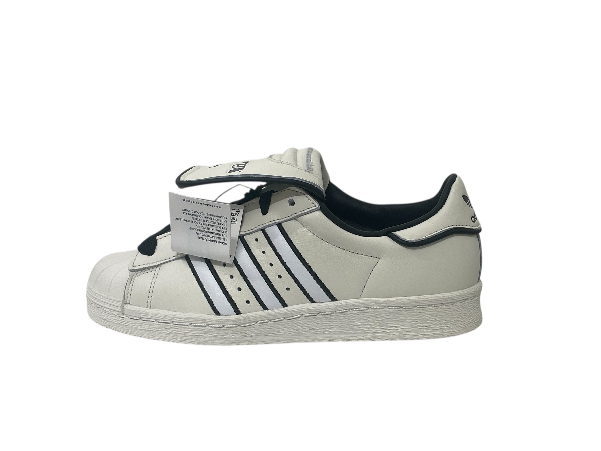 adidas/AVIREX/Low-Sneakers/US 5.5/Leather/WHT/AVIREX SUPERSTAR - KK5004 view 3