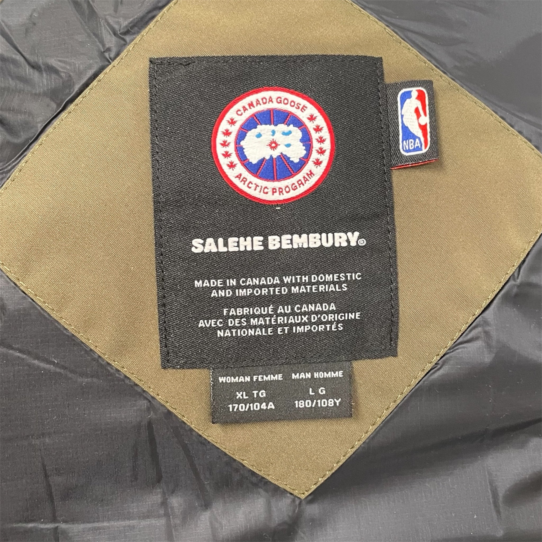 CANADA GOOSE/Puffer Jkt/L/Polyester/GRN/VEST view 3