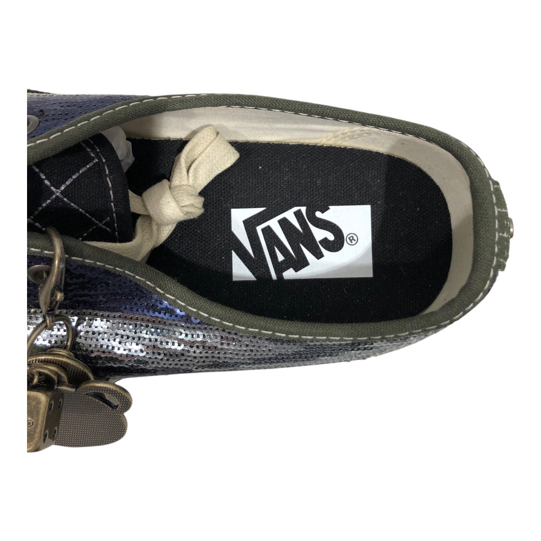 VANS/Low-Sneakers/US 7/Cotton/GRN/CHARMS WITH SPARKLES view 3