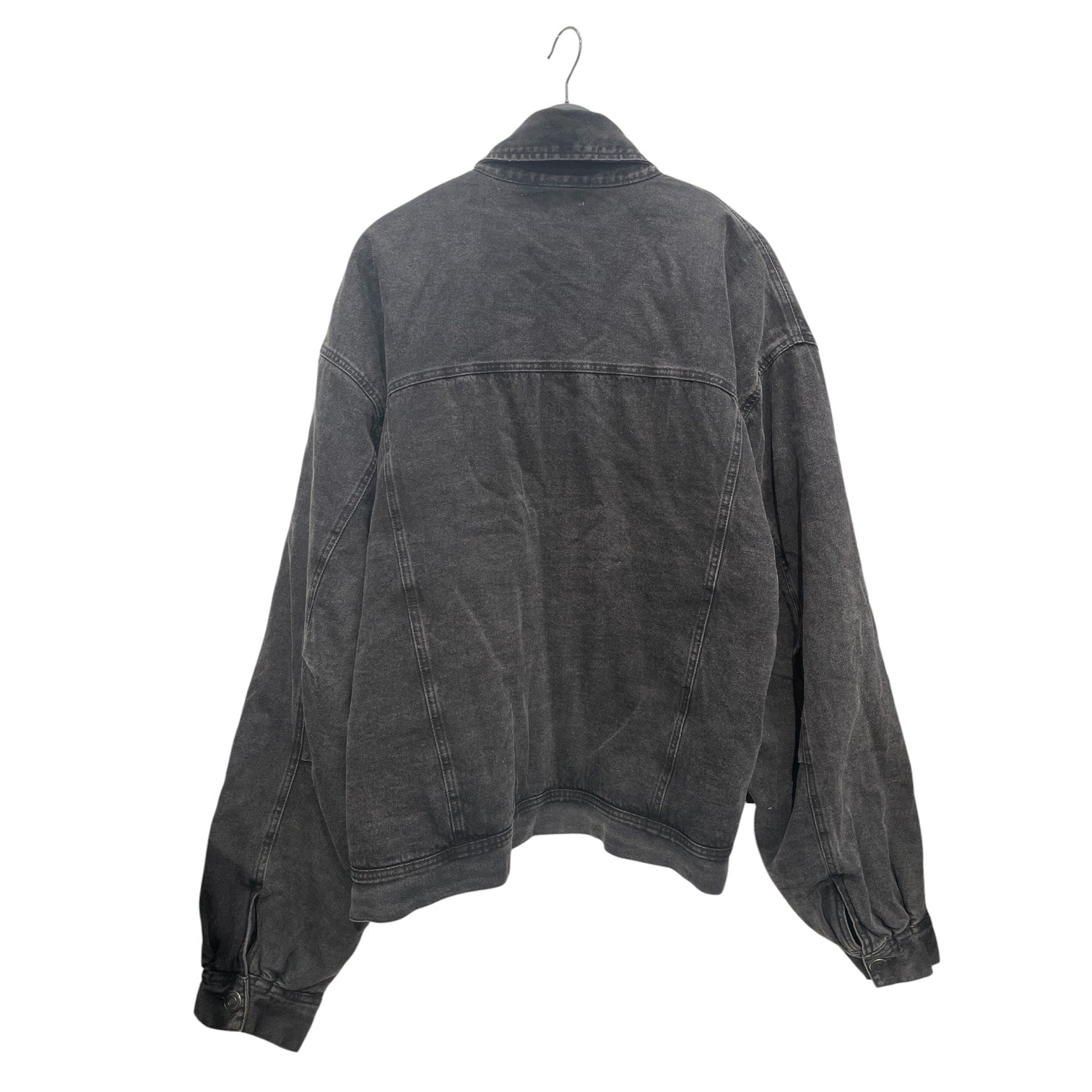 WILLY CHAVARRIA/Denim Jkt/XL/Denim/GRY/LINED OVERSIZED DENIM JKT view 2