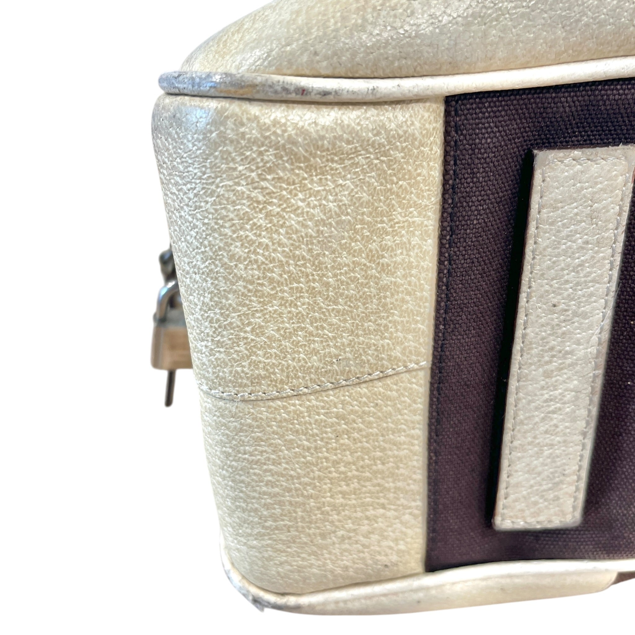 PRADA/Boston Bag/Cotton/BRW/CANAPA BOWLER BAG view 9