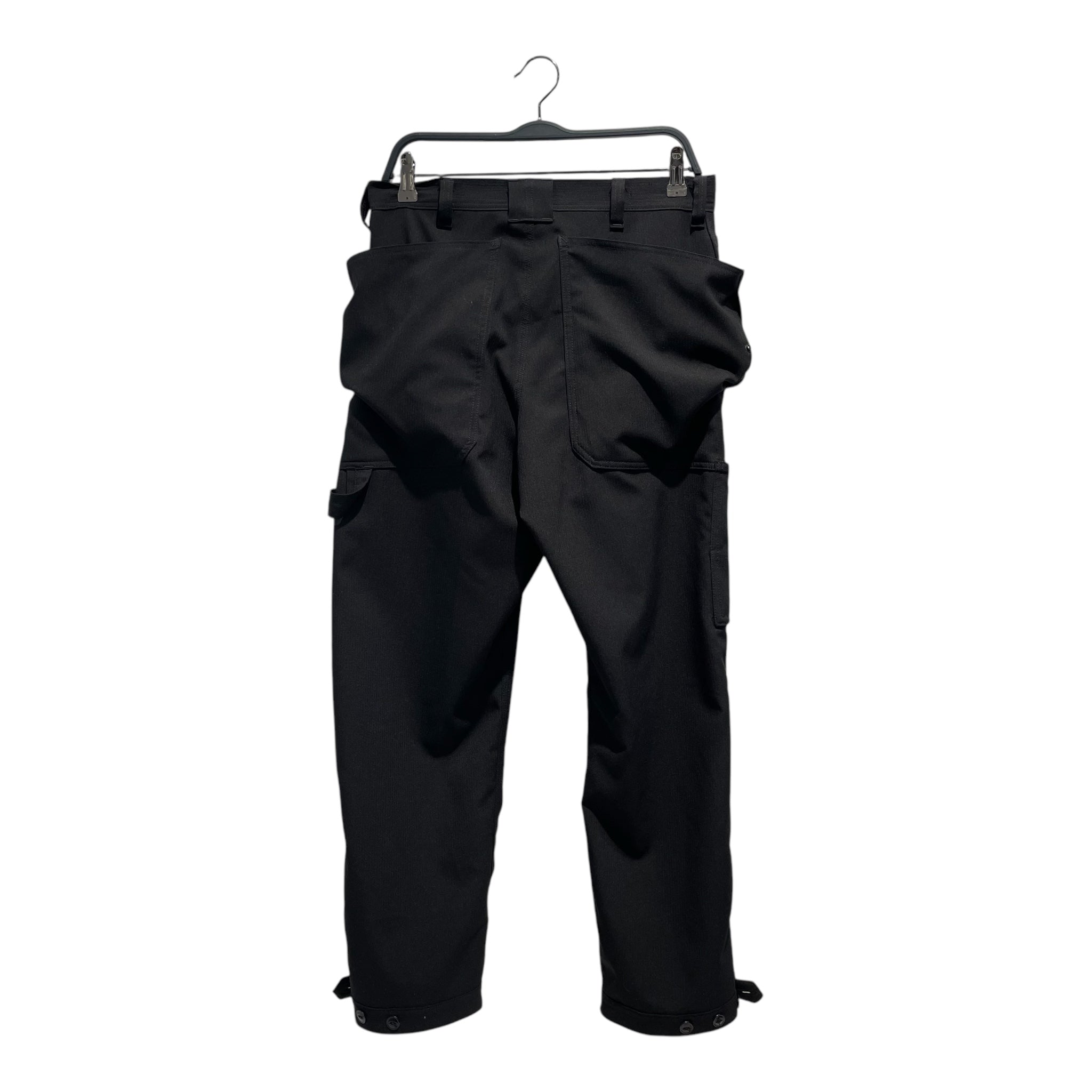 SASSAFRAS/Cargo Pants/S/Polyester/BLK/Puzzle Ring view 2
