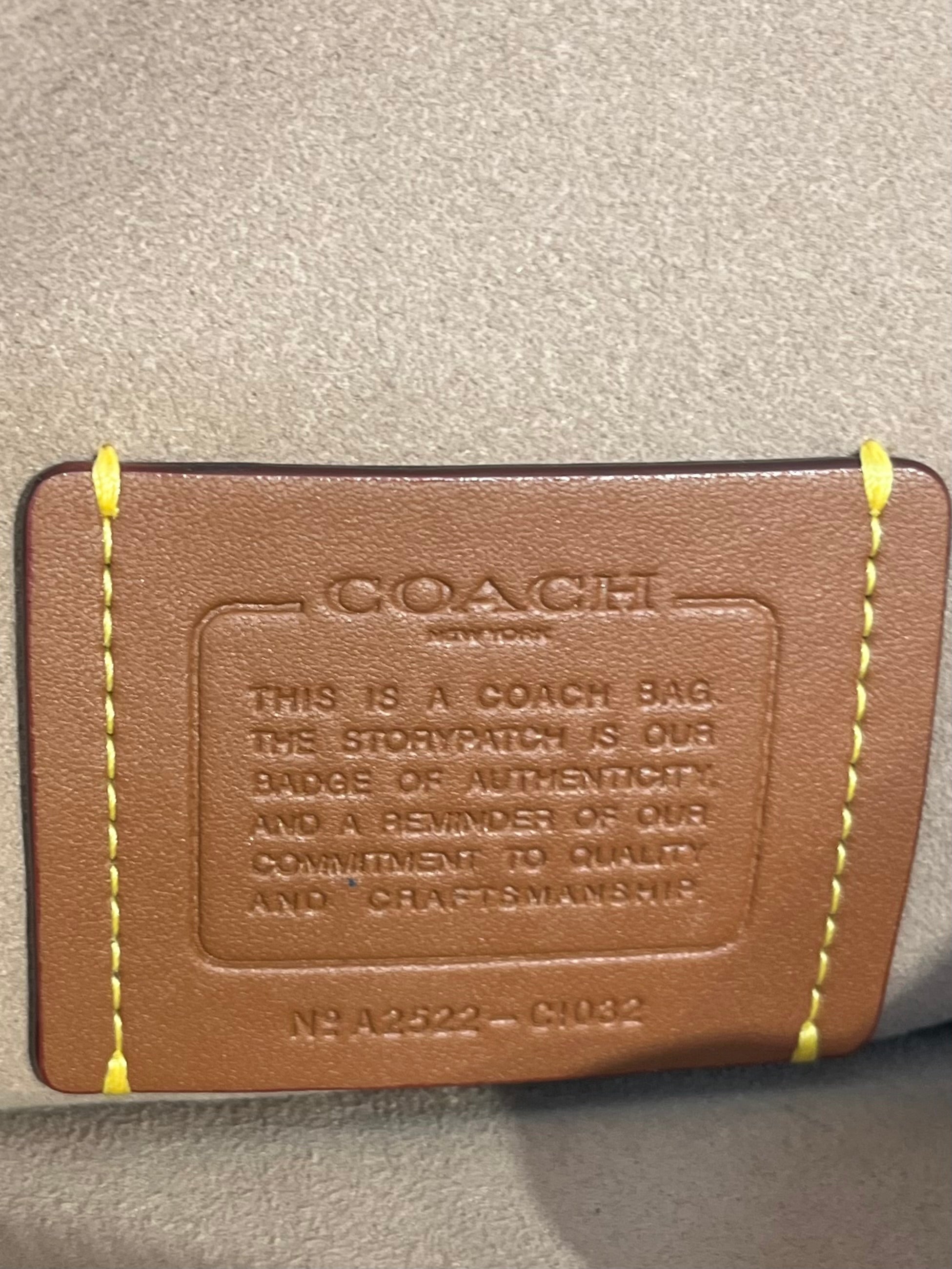 COACH/Cross Body Bag/Monogram/Leather/CRM/TABBY-SILV HRDWR view 5