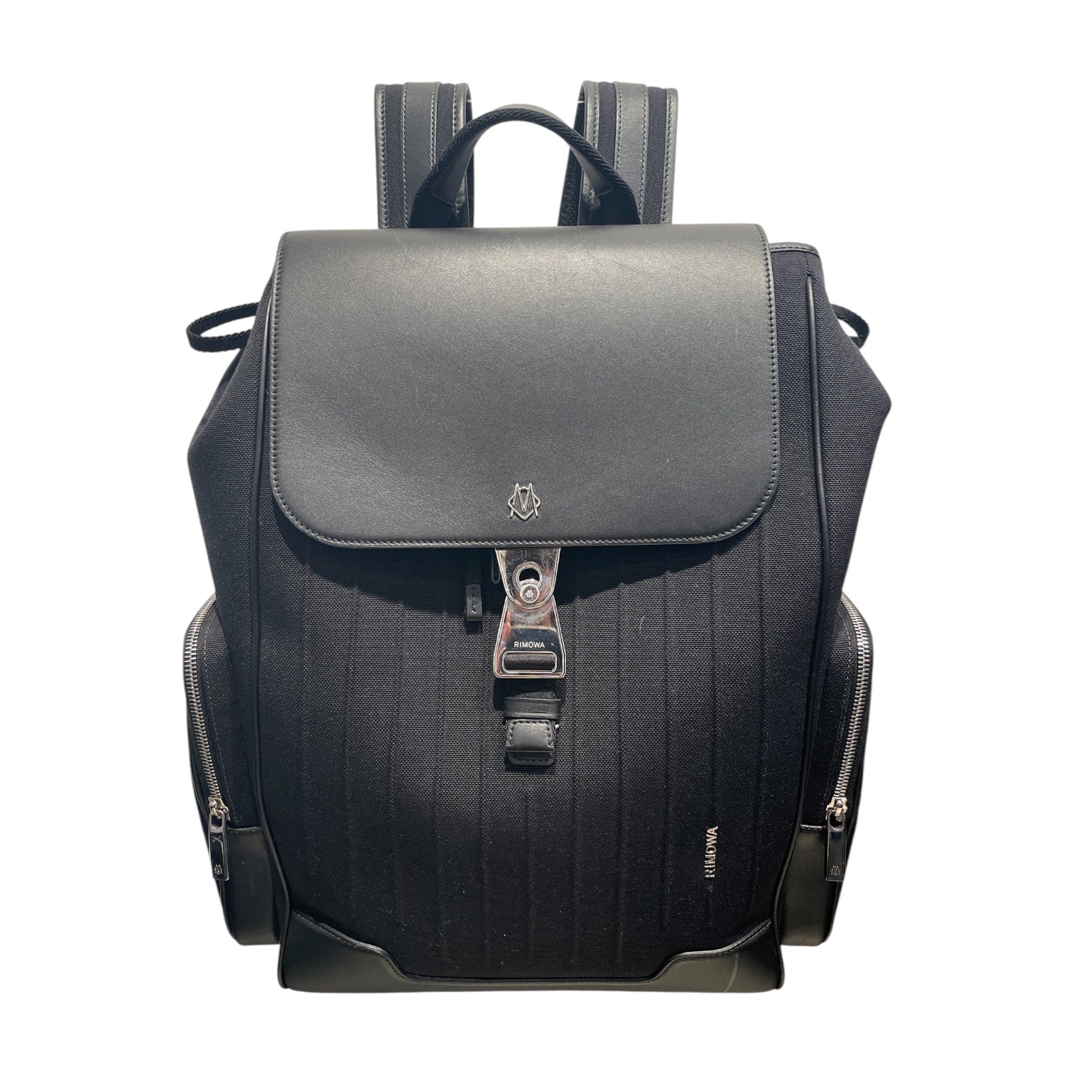 RIMOWA/Backpack/Cotton/BLK/Never Still Flap Backpack view 1