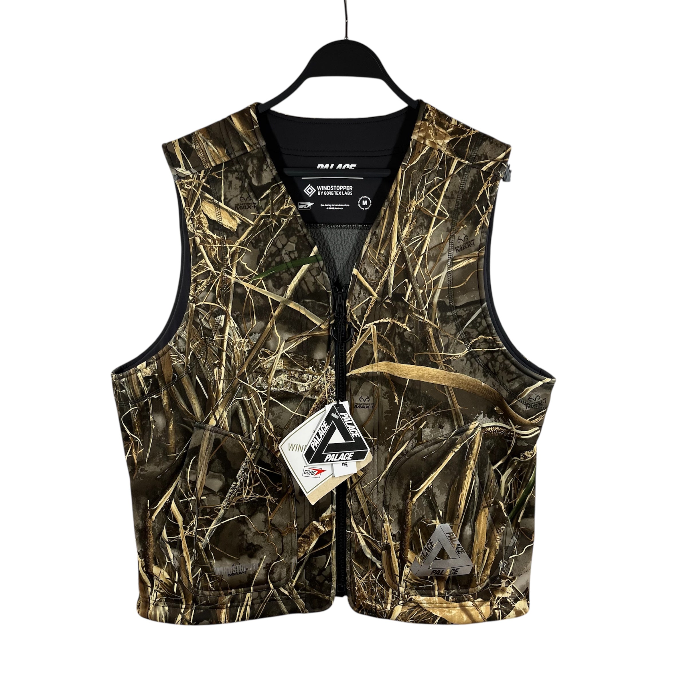 PALACE/PORTER/Nylon Vest/L/Nylon/BLK/b/b tree design view 1