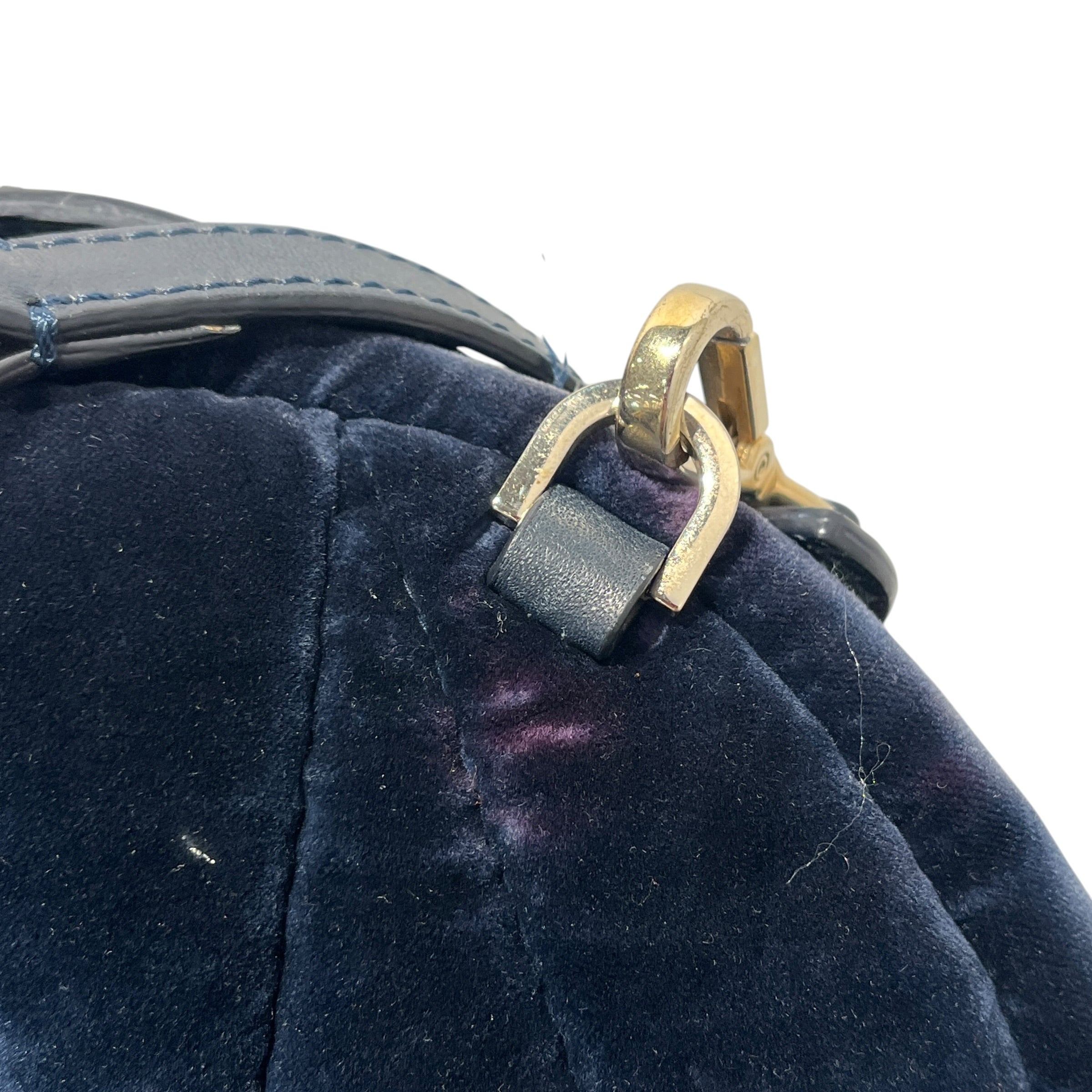 MONCLER/Backpack/NVY/velvet mini backpack view 16