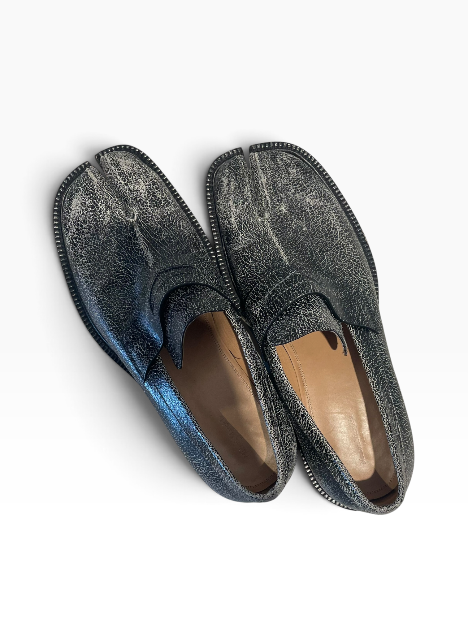 Maison Margiela/Loafers/EU 45/Leather/BLK/ view 3