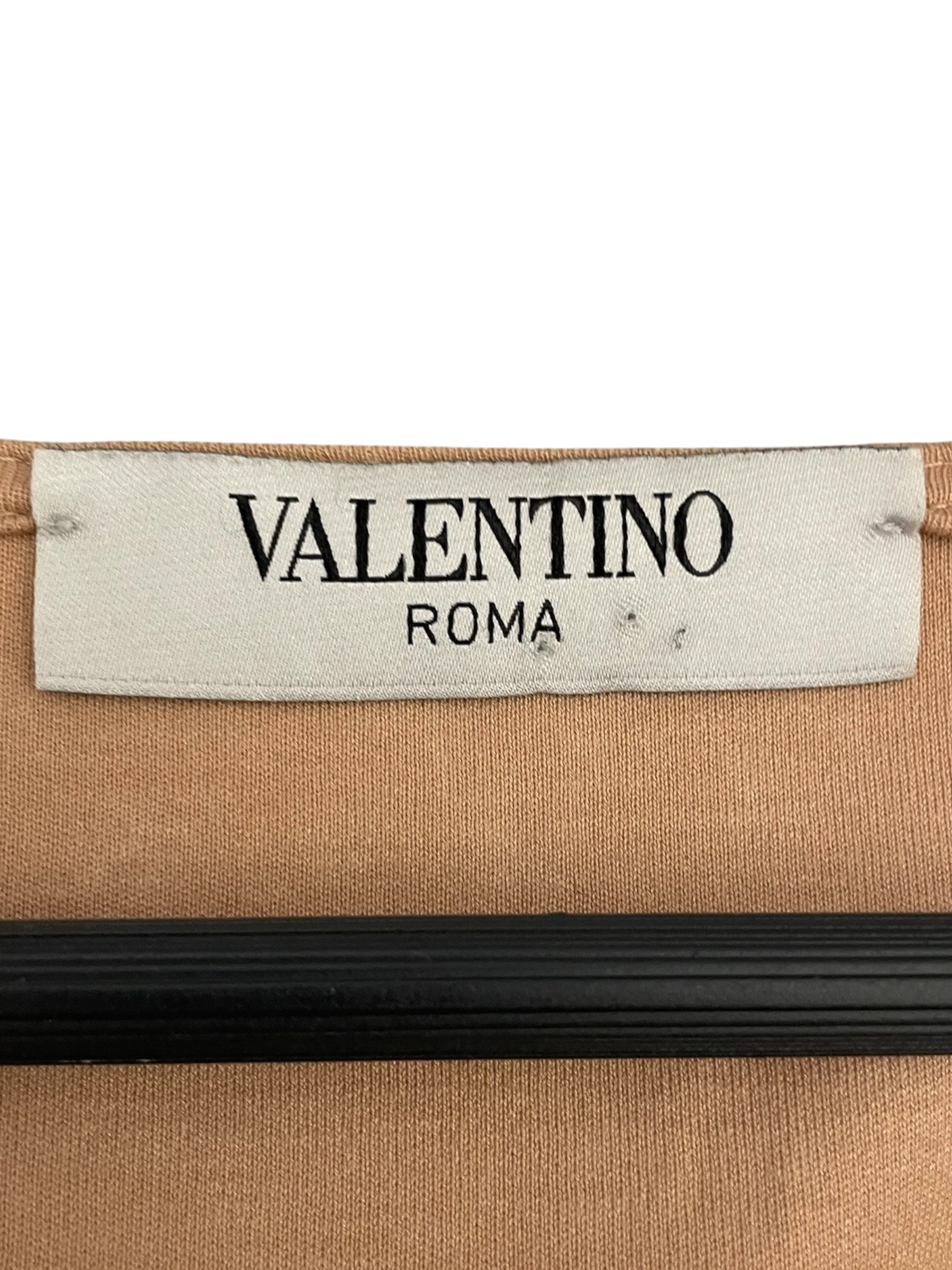 VALENTINO ROMA/LS Blouse/4/Silk/BEG/ view 3